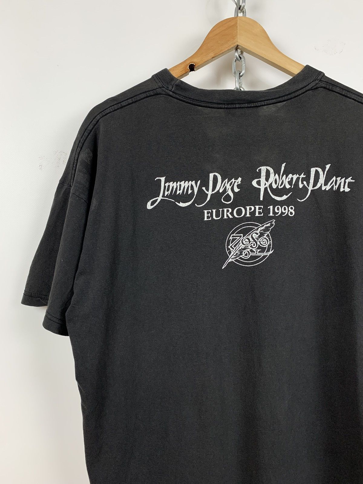 Band Tees 1998 Vintage Page Plant Europe Tour Shirt Size US XL / EU 56 / 4 - 9 Thumbnail