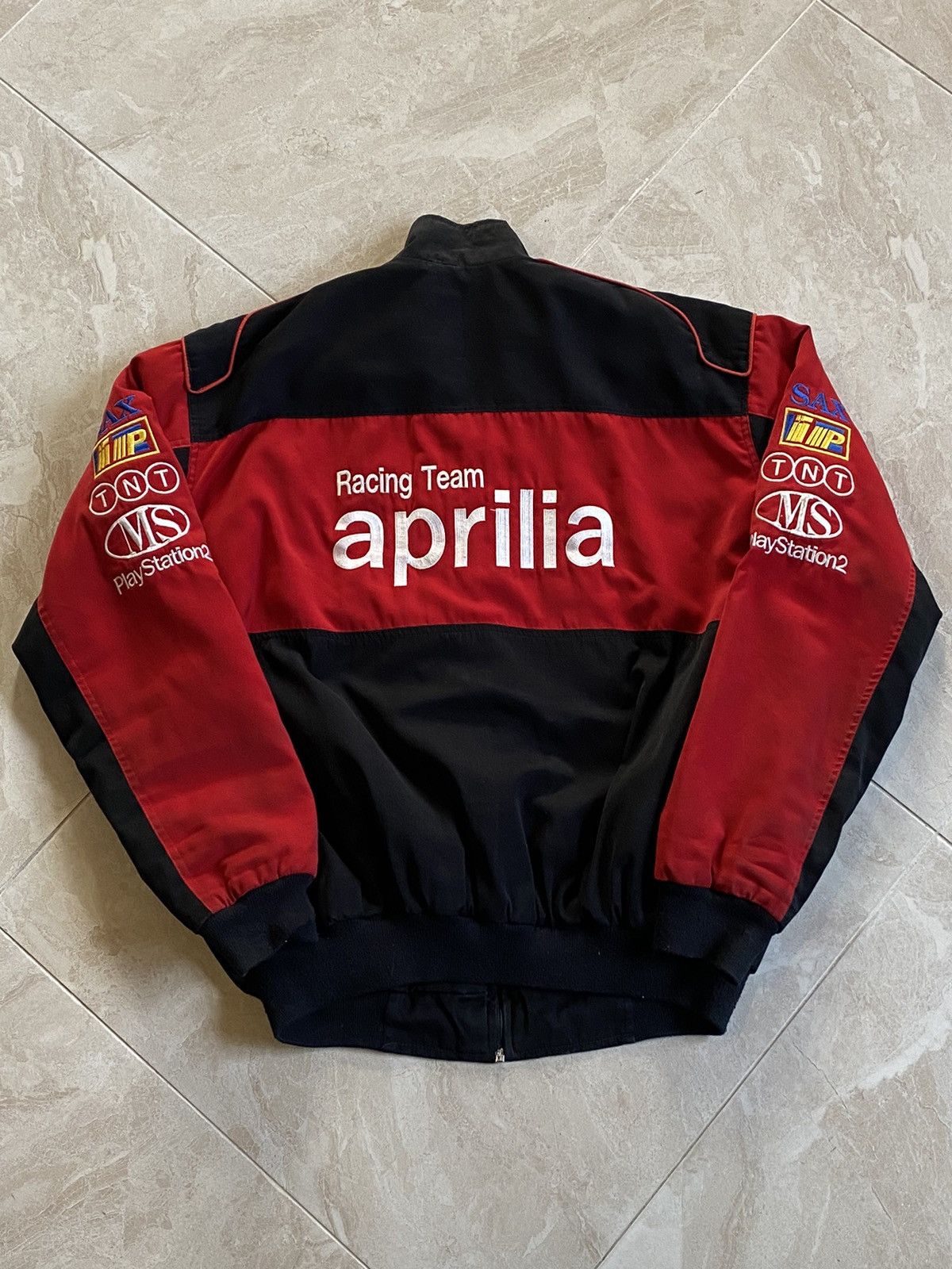 Other Rare Aprilia Jacket Racing Motorsport Embroidery Streetwear Size US L / EU 52-54 / 3 - 2 Thumbnail