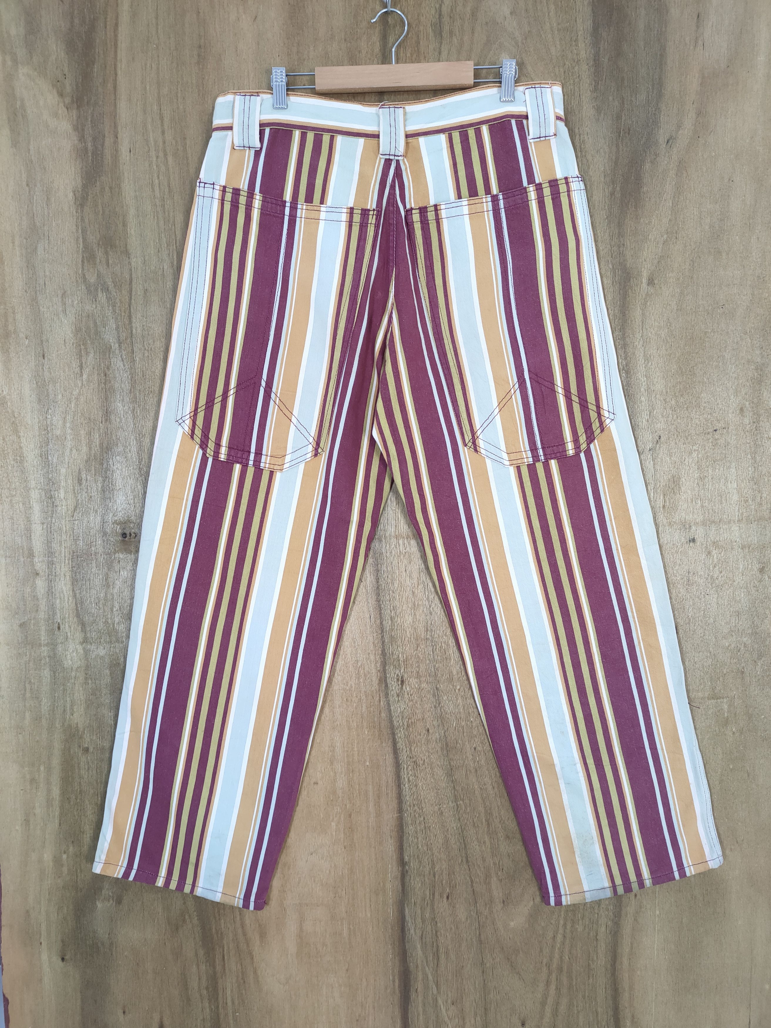 Melrose CUZ MELROSE STRIPE BUTTONFLY CHINO BUSH PANTS Size US 36 / EU 52 - 9 Thumbnail