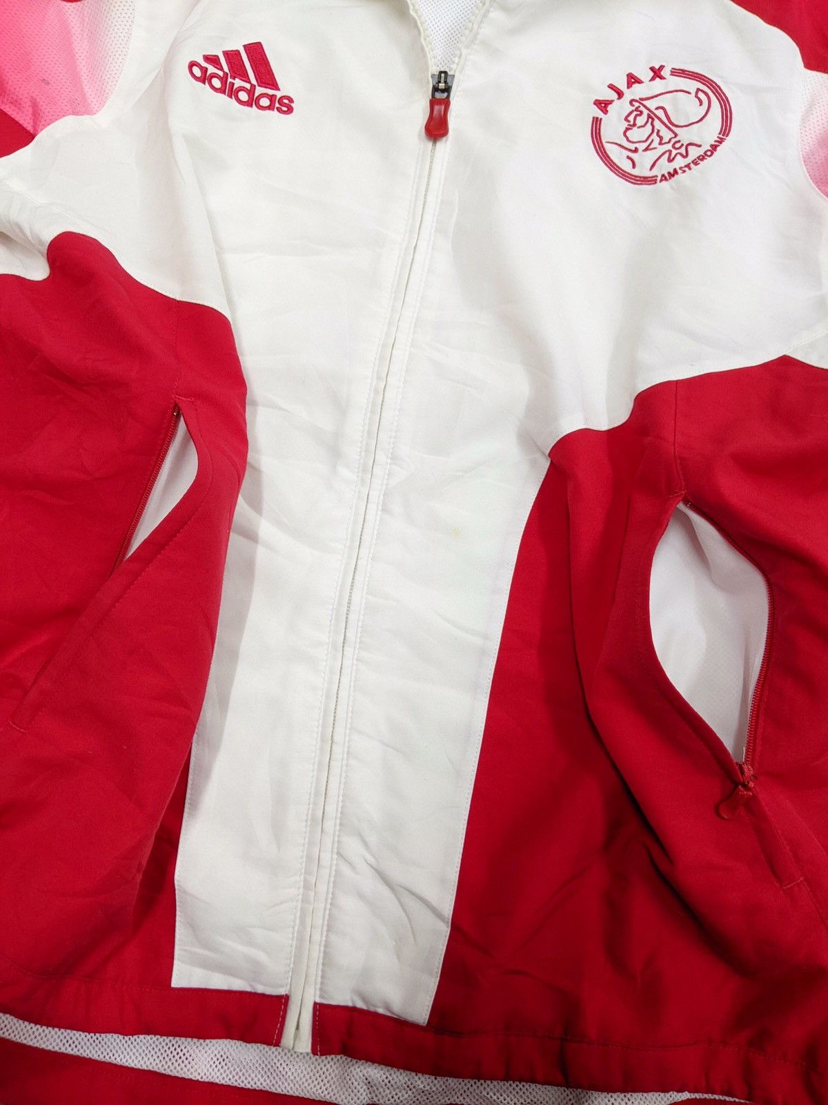 Adidas × Vintage Vtg Adidas Ajax Amsterdam 2005/06 Jacket Size US M / EU 48-50 / 2 - 4 Thumbnail