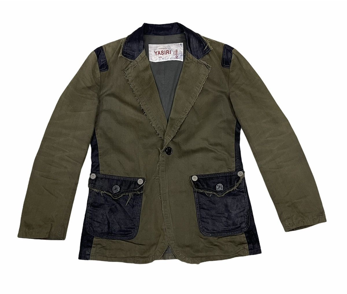 Japanese Brand YASIRI HYBRID RECONSTRUC JACKET MADE IN JAPAN Size US L / EU 52-54 / 3 - 2 Thumbnail