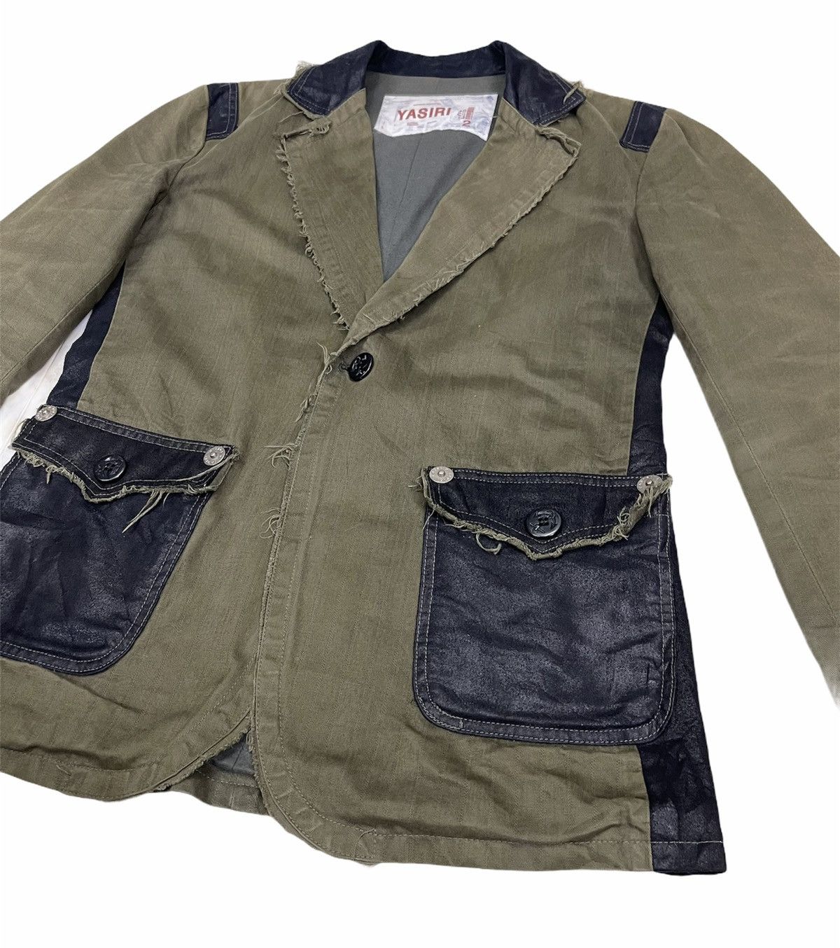 Japanese Brand YASIRI HYBRID RECONSTRUC JACKET MADE IN JAPAN Size US L / EU 52-54 / 3 - 5 Thumbnail