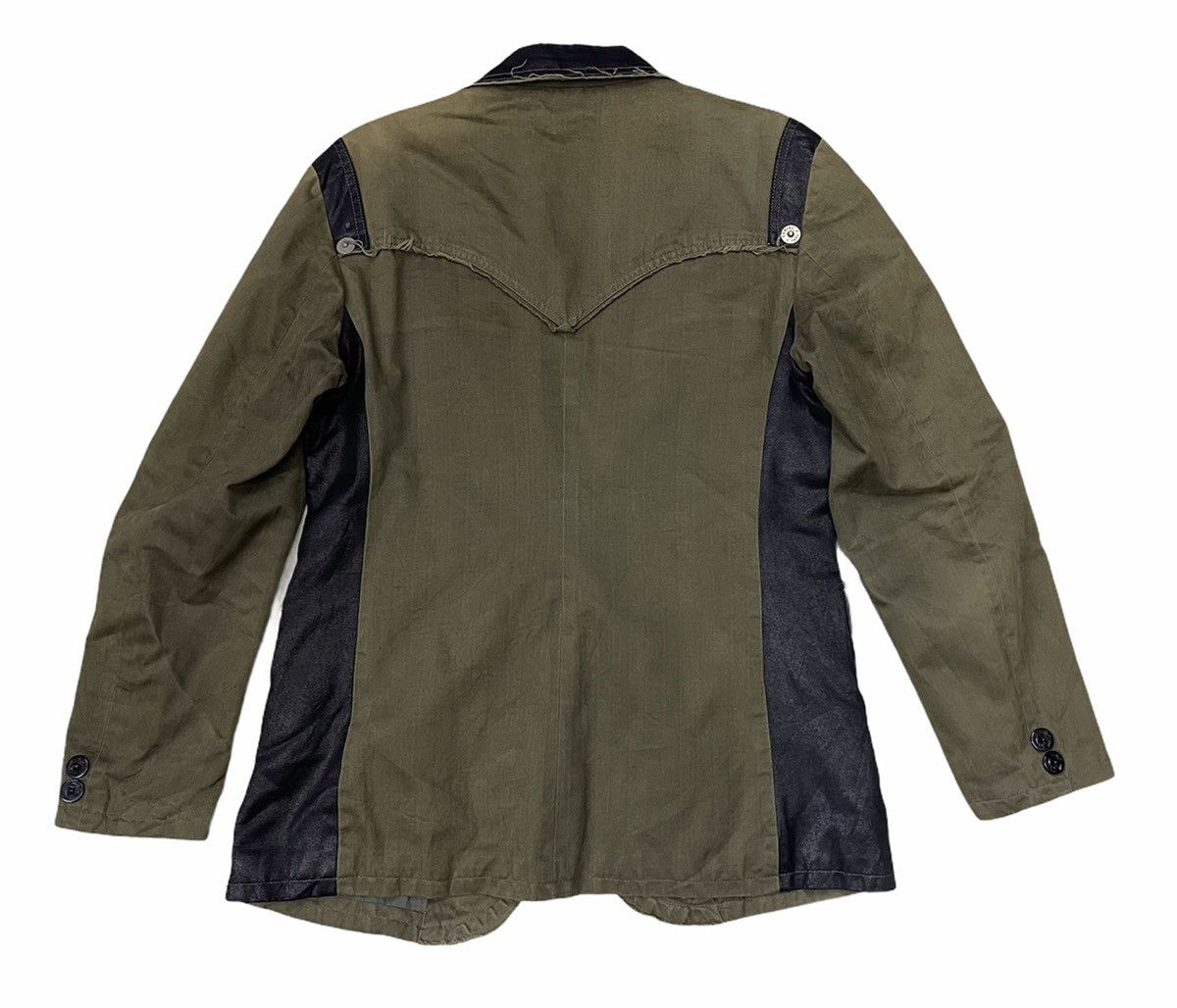 Japanese Brand YASIRI HYBRID RECONSTRUC JACKET MADE IN JAPAN Size US L / EU 52-54 / 3 - 3 Thumbnail
