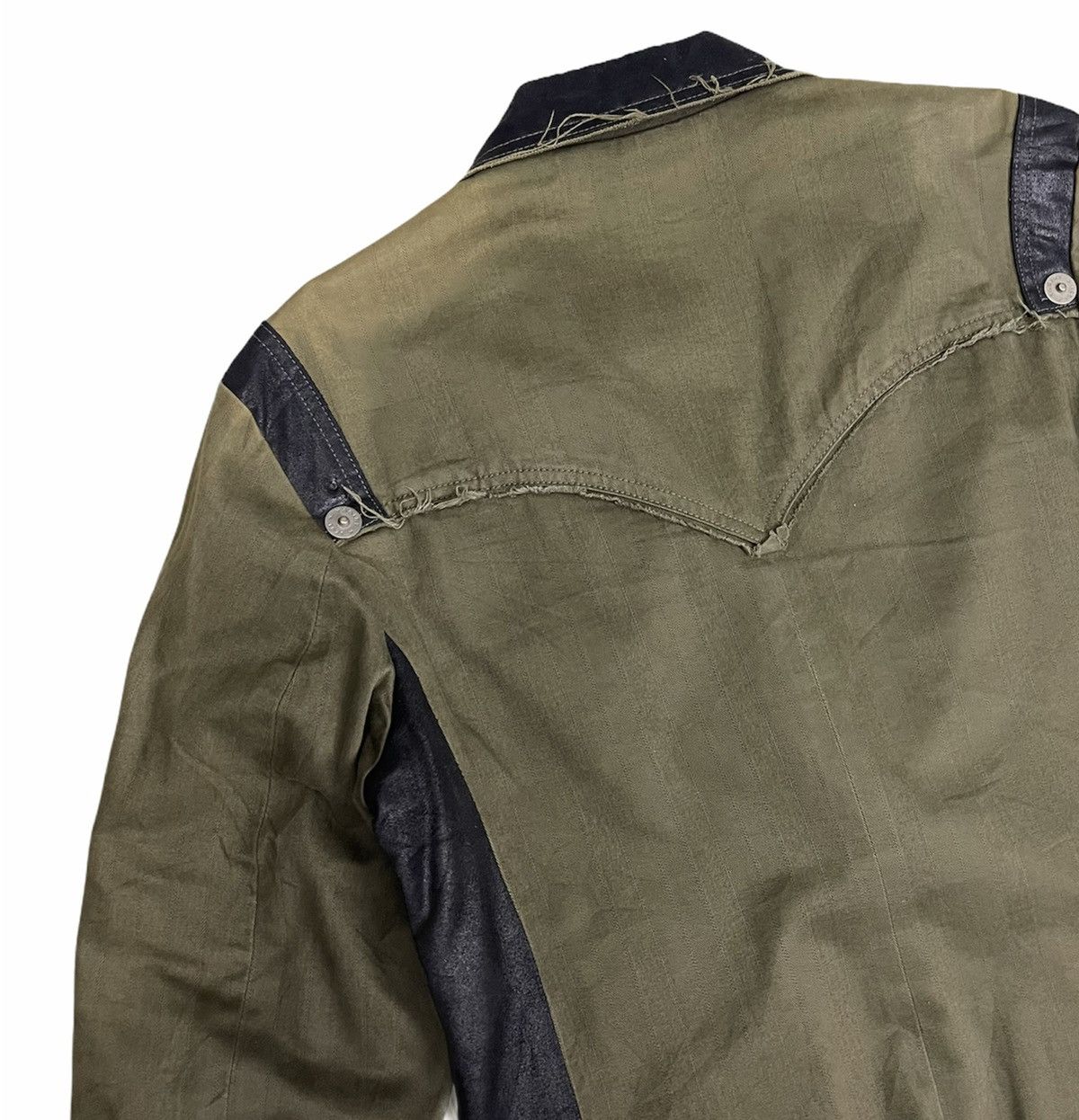 Japanese Brand YASIRI HYBRID RECONSTRUC JACKET MADE IN JAPAN Size US L / EU 52-54 / 3 - 6 Thumbnail