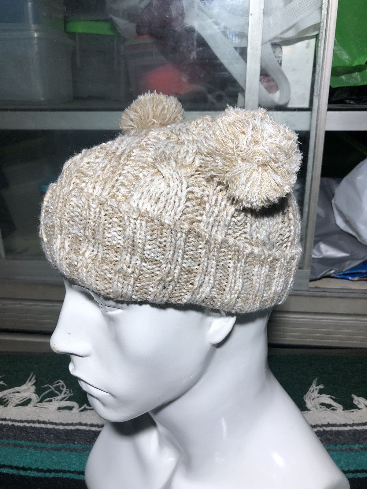 Other Unknown Bunny Horn Knitted Nice Beanie Hats Size ONE SIZE - 1 Thumbnail