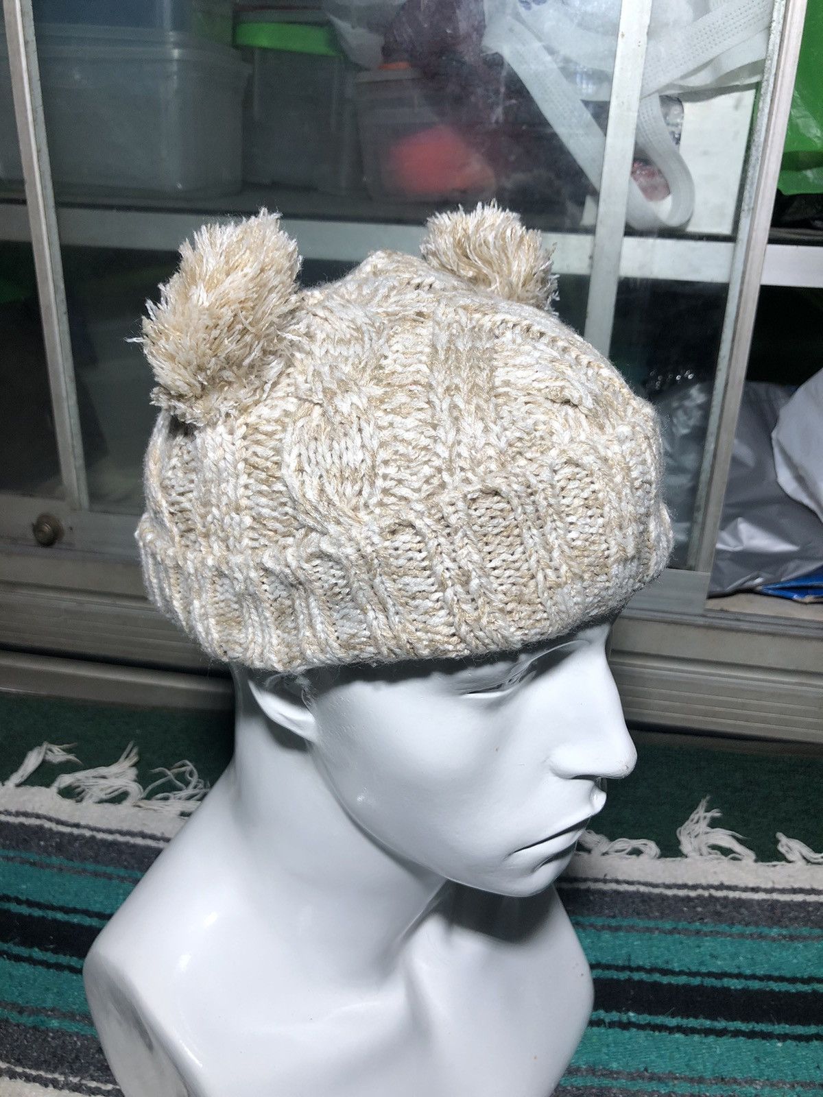 Other Unknown Bunny Horn Knitted Nice Beanie Hats Size ONE SIZE - 3 Thumbnail
