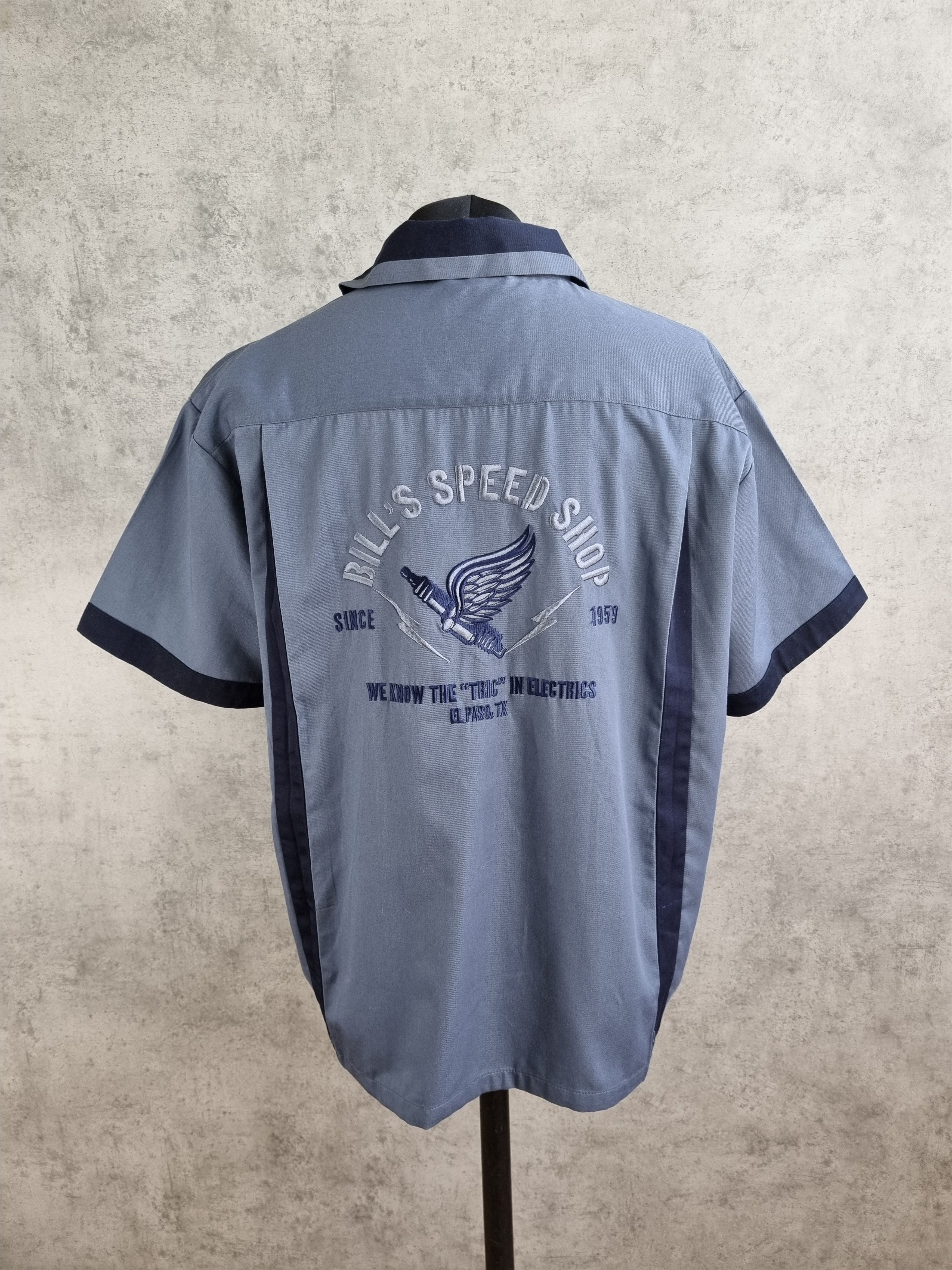 Cowboy Equipment × Vintage Vintage Rare size 80s Bowling heavy Shirt Size US XXL / EU 58 / 5 - 1 Thumbnail