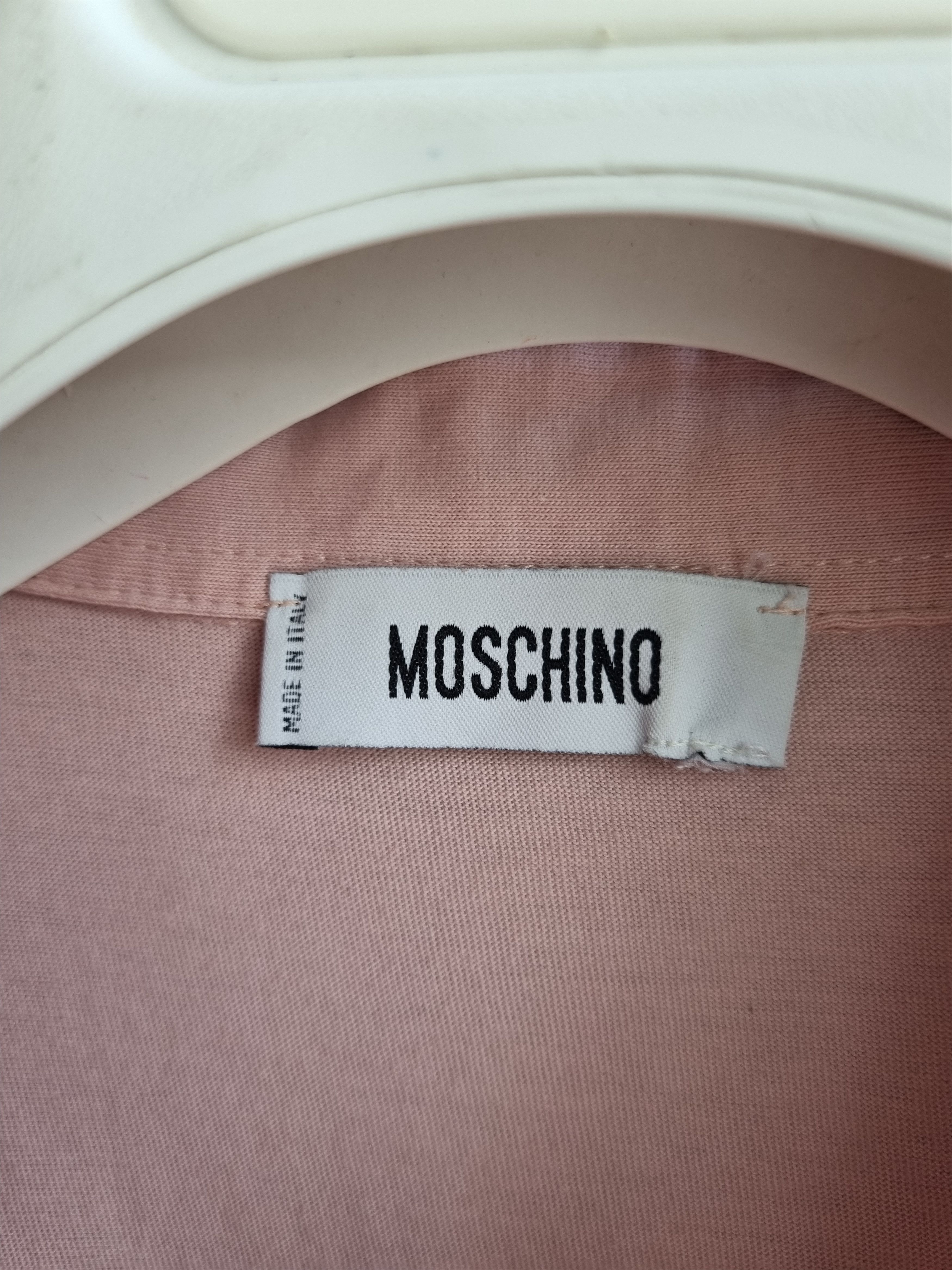 Moschino × Vintage Moschino Italy Made Don't Worry be Preppy polo tee shirt Size US M / EU 48-50 / 2 - 4 Thumbnail
