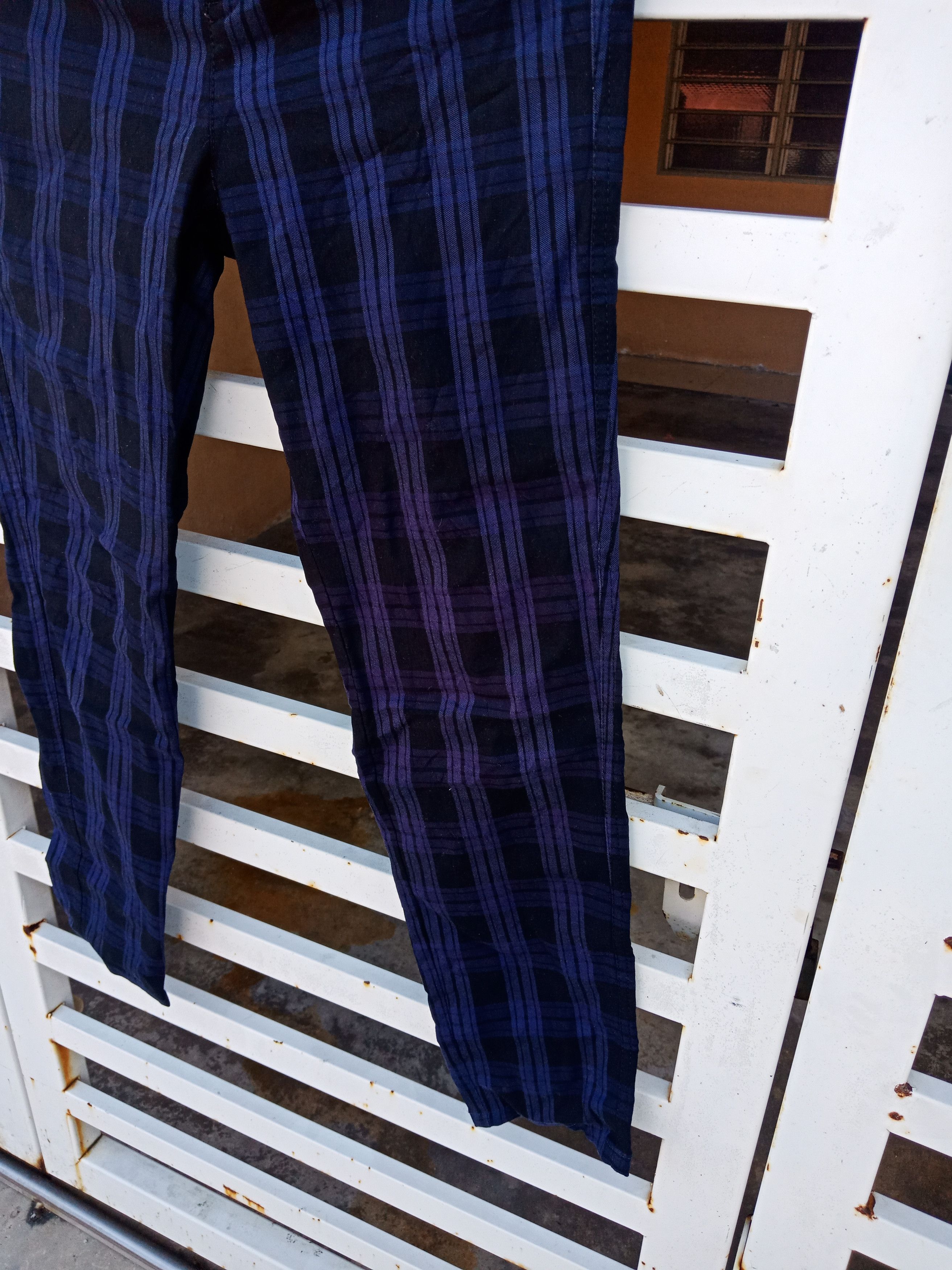 Beams Plus Good Day Tartan Plaid Grundge Bondage Punks Casual Pants Size US 29 - 6 Thumbnail
