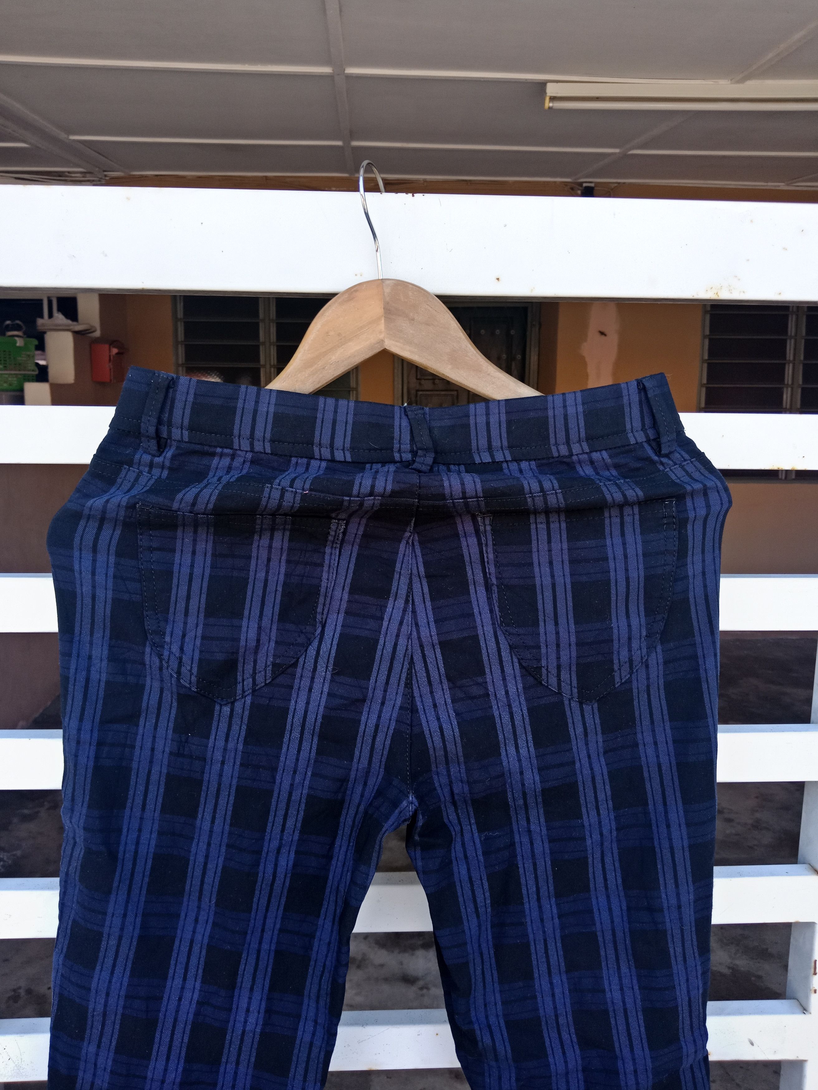 Beams Plus Good Day Tartan Plaid Grundge Bondage Punks Casual Pants Size US 29 - 5 Thumbnail