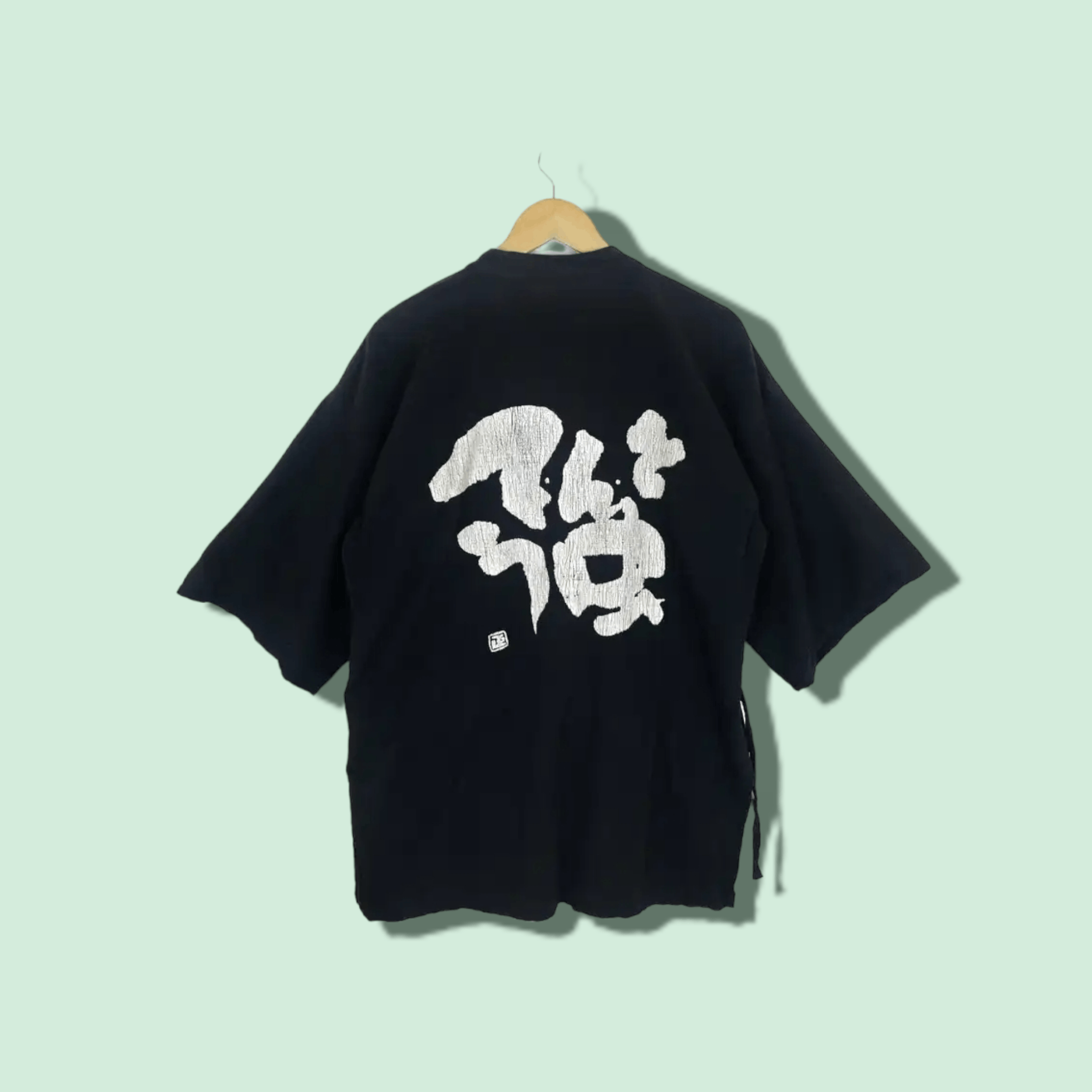 Japanese Brand TENTOUMUSHI Japan Vintage Classic Big Logo Tailoring Kimono Size US M / EU 48-50 / 2 - 1 Thumbnail
