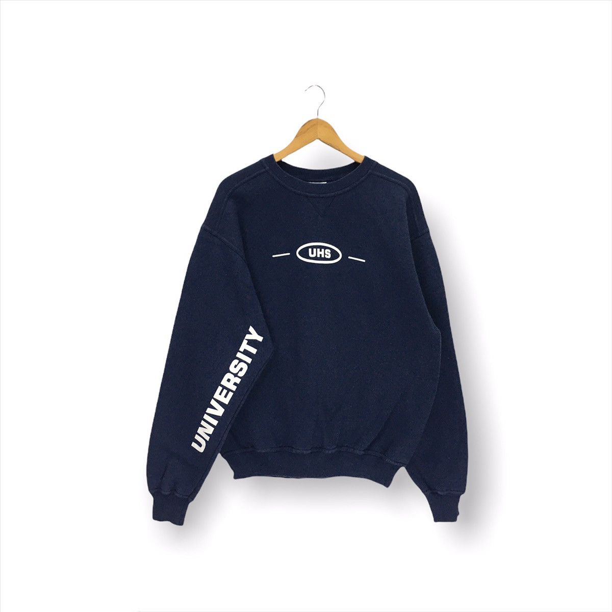 Vintage Vintage UHS University Of Health Science Sweatshirt Size US L / EU 52-54 / 3 - 1 Thumbnail