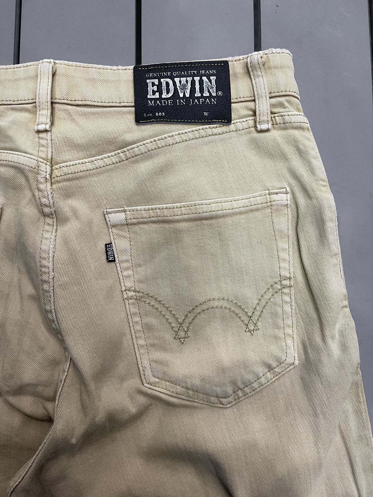 Edwin VINTAGE🔥🔥EDWIN 503 MI JAPAN REGULAR FIT SIZE 32 Size US 32 / EU 48 - 10 Thumbnail