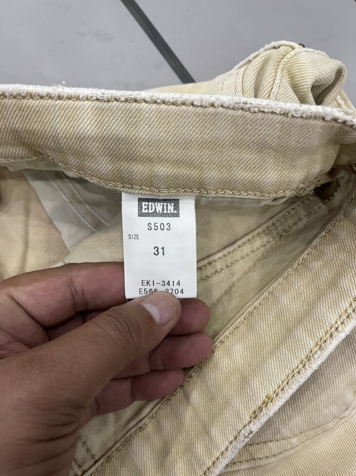 Edwin VINTAGE🔥🔥EDWIN 503 MI JAPAN REGULAR FIT SIZE 32 Size US 32 / EU 48 - 11 Thumbnail