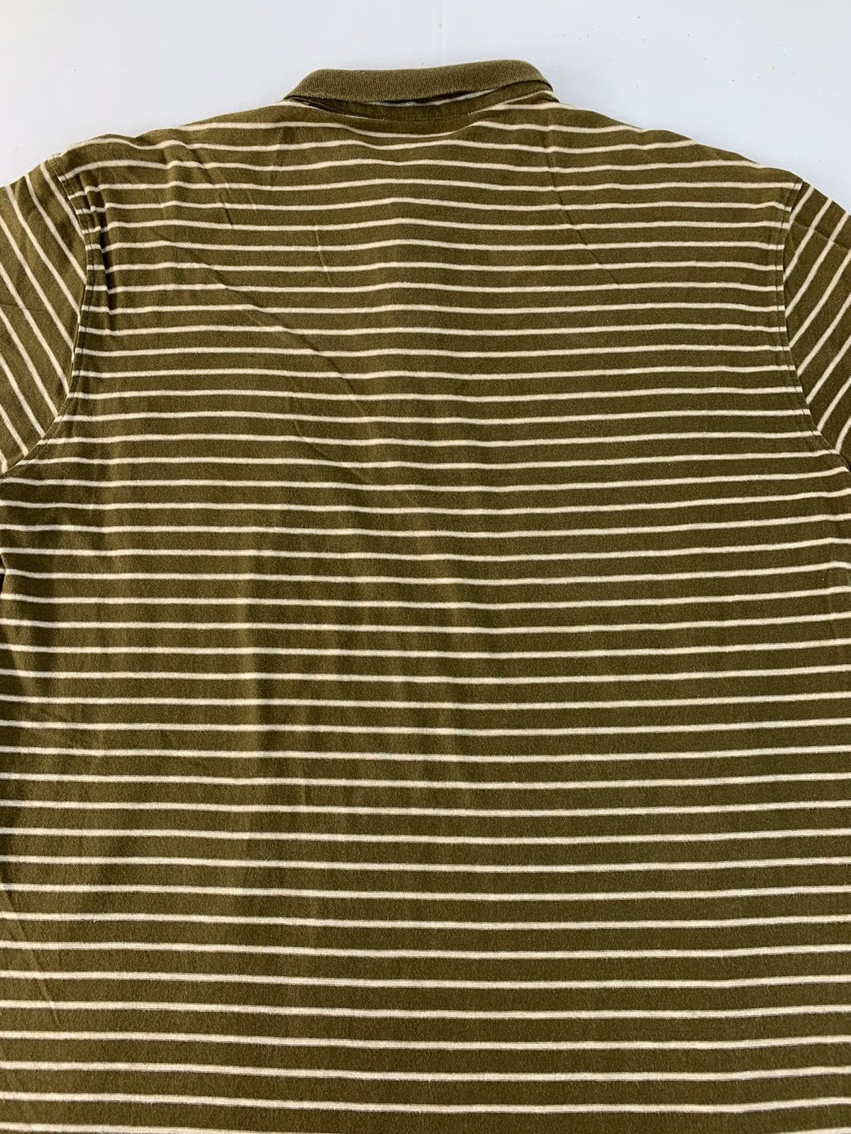 Burberry Burberry London Striped Single Pocket Slimfits Polo Tee Size US M / EU 48-50 / 2 - 4 Thumbnail