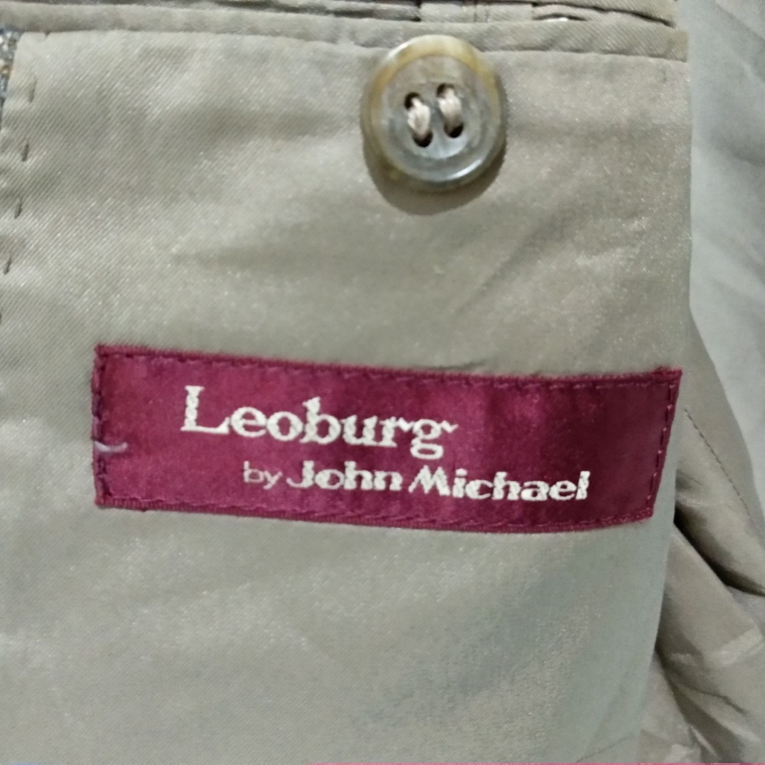 Designer × Japanese Brand × Vintage LEOBURG By John Michael Wool Blazer Smart Formal Suit Coat Size US S / EU 44-46 / 1 - 8 Thumbnail
