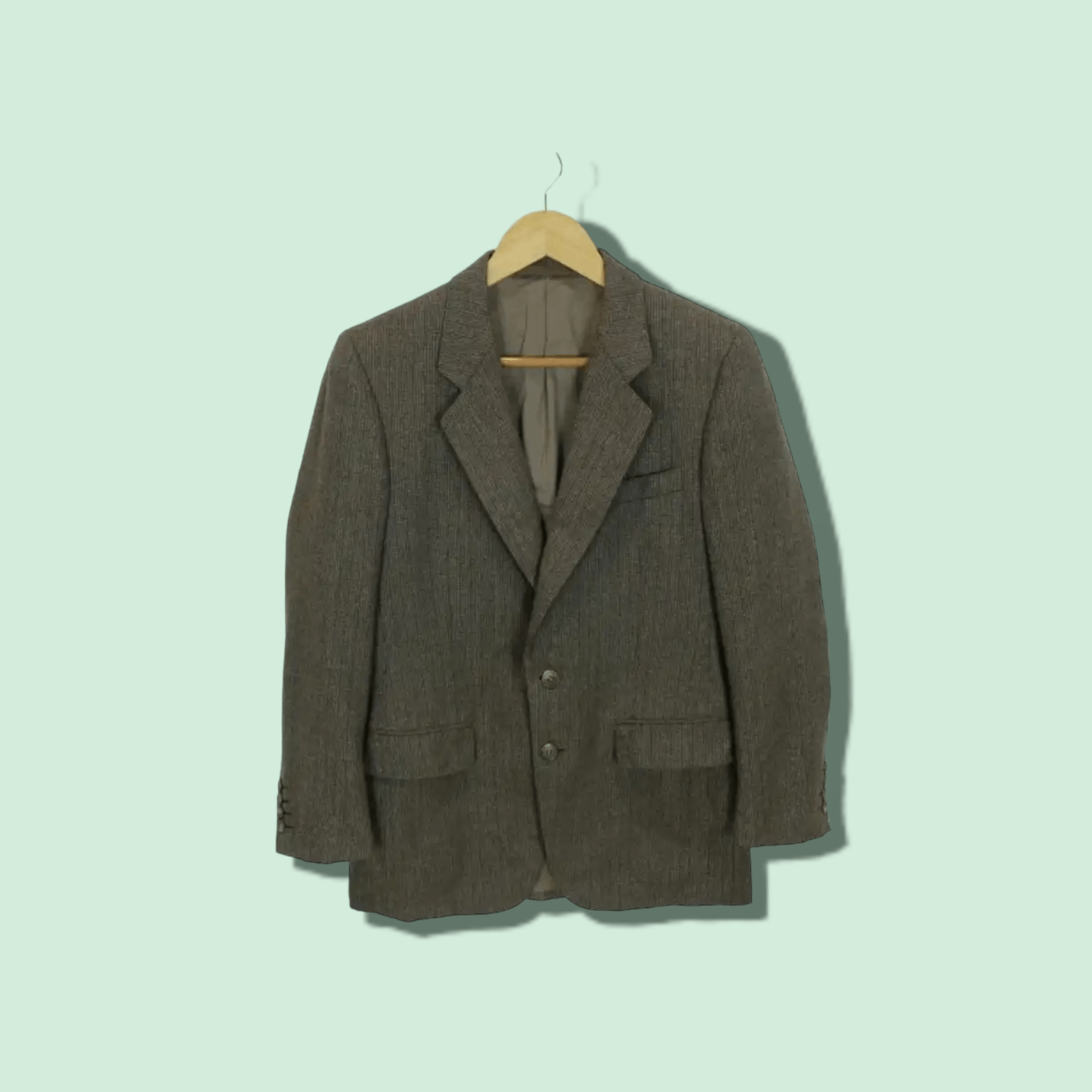 Designer × Japanese Brand × Vintage LEOBURG By John Michael Wool Blazer Smart Formal Suit Coat Size US S / EU 44-46 / 1 - 1 Thumbnail