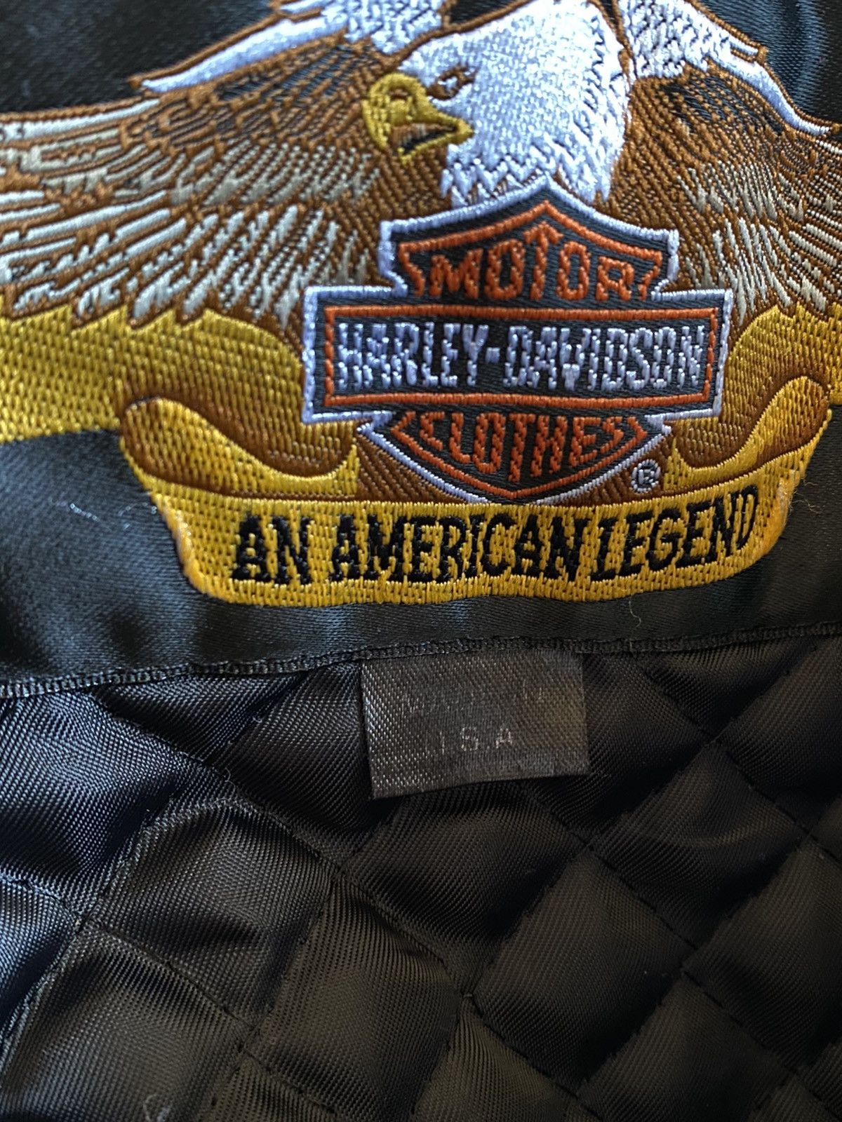 Harley Davidson Vintage Harley Davidson wool leather jacket Size US S / EU 44-46 / 1 - 17 Thumbnail