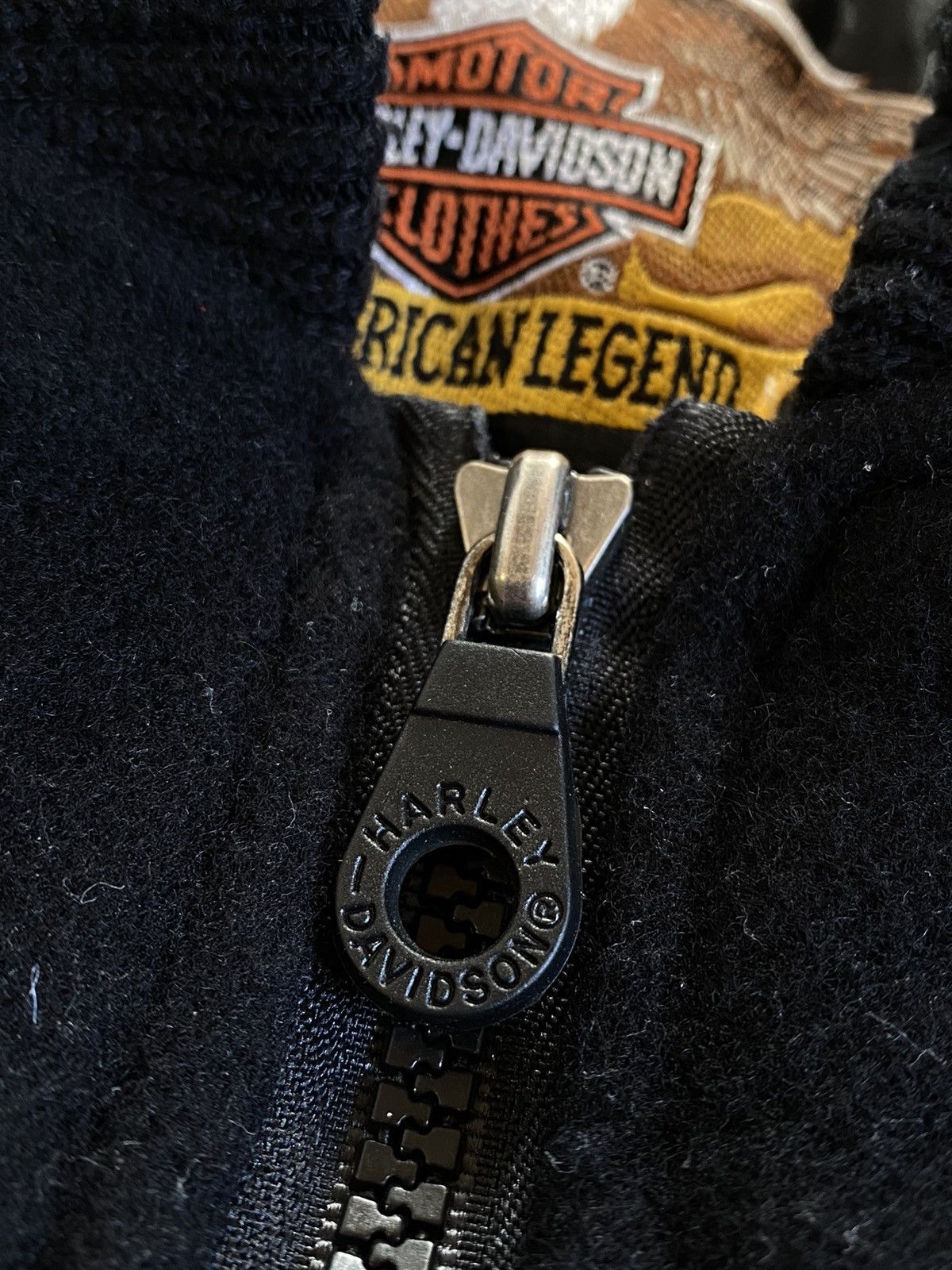 Harley Davidson Vintage Harley Davidson wool leather jacket Size US S / EU 44-46 / 1 - 13 Thumbnail