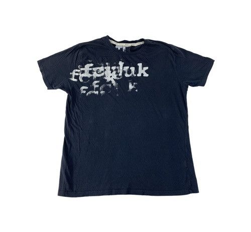 FCUK Hype 90s Fcuk Paint Style Spell Out Printed Crewneck Tee Size US L / EU 52-54 / 3 - 1 Thumbnail