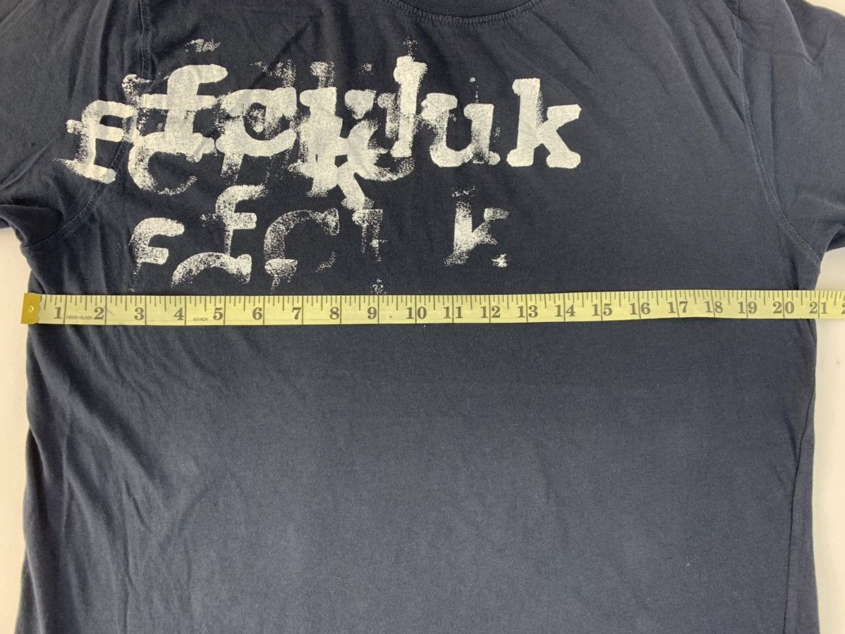 FCUK Hype 90s Fcuk Paint Style Spell Out Printed Crewneck Tee Size US L / EU 52-54 / 3 - 7 Thumbnail