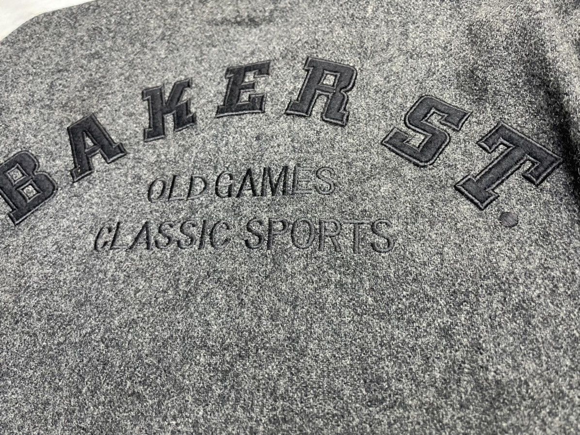 Japanese Brand Vintage 80s Baker St. Old Games Varsity Jacket Size US L / EU 52-54 / 3 - 10 Thumbnail