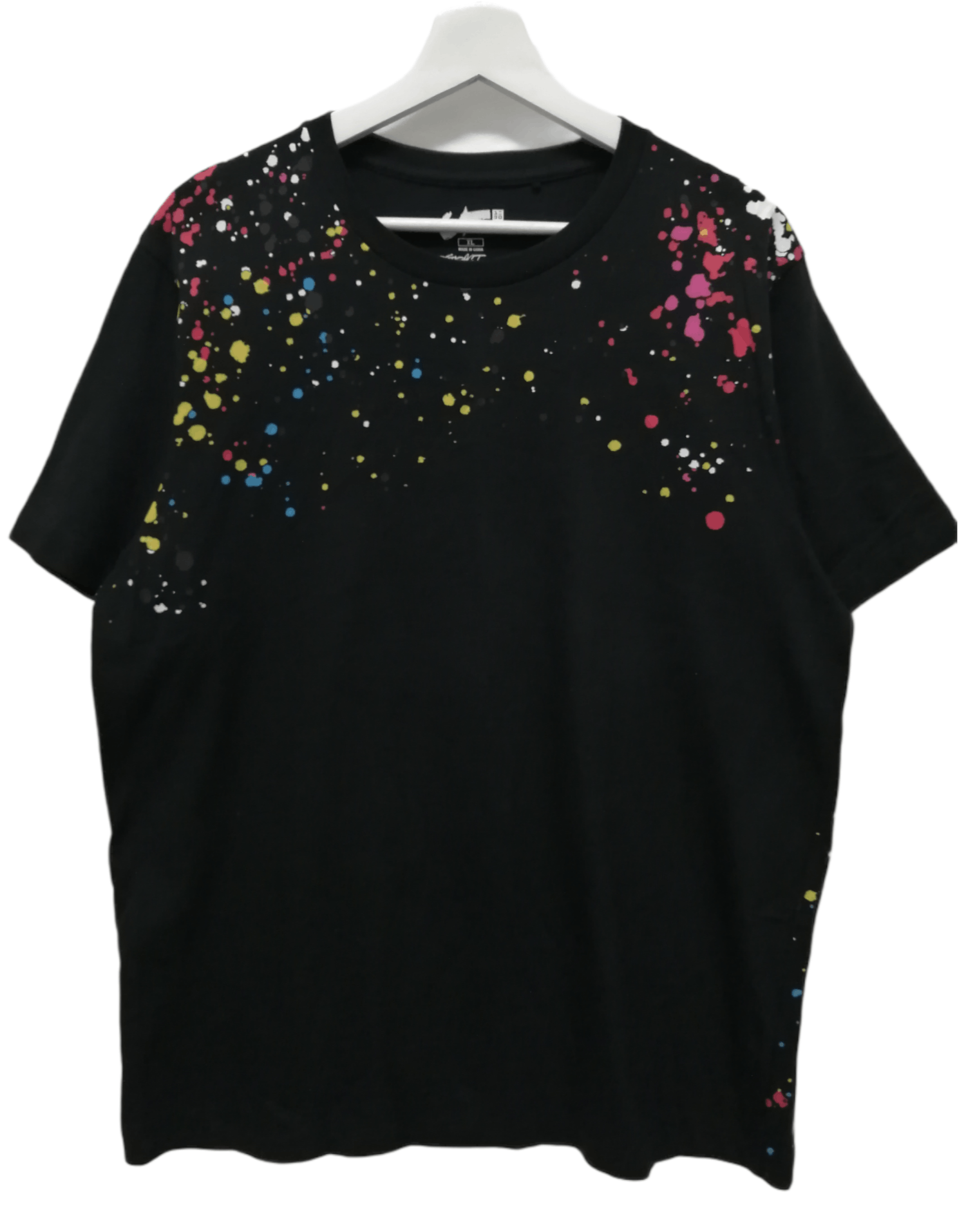 Futura × Uniqlo FUTURA x UNIQLO Splatter Paint T shirt Size US XL / EU 56 / 4 - 2 Thumbnail