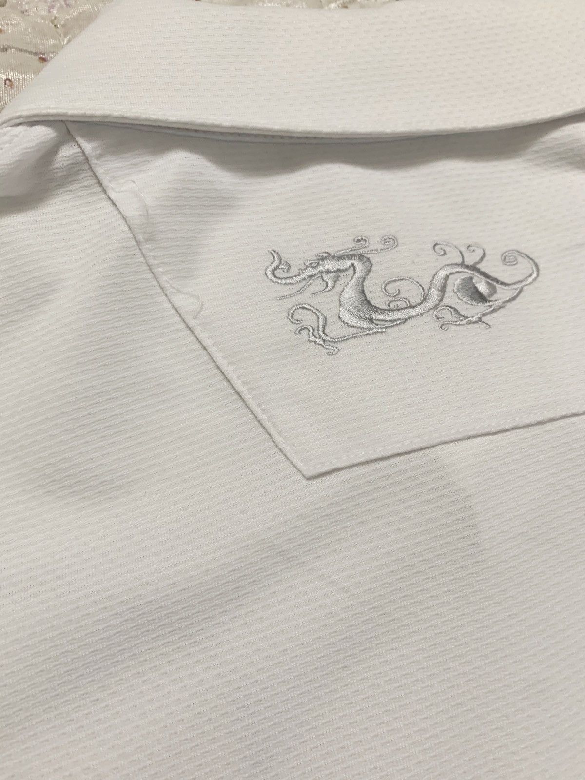Japanese Brand Dance With Dragon Kyoto Japan Embroidered Skull Polo Jersey Size US M / EU 48-50 / 2 - 5 Thumbnail