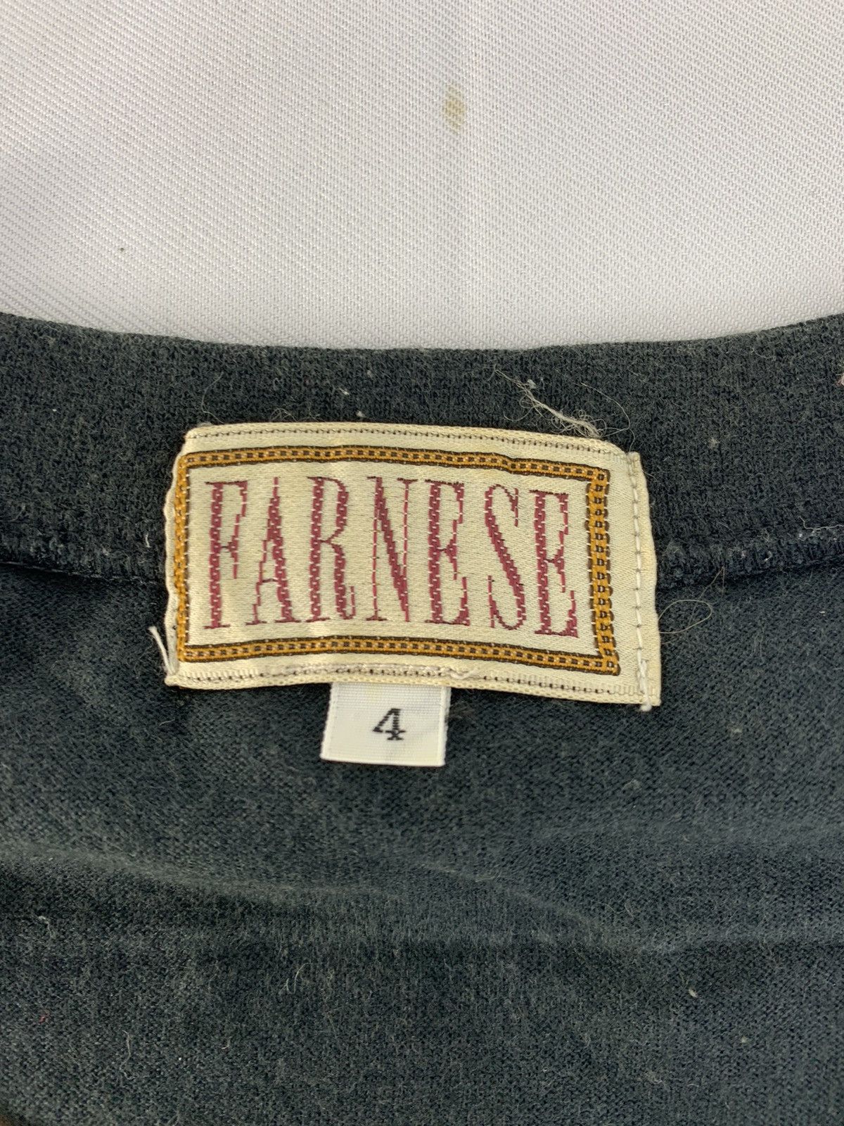 Designer 90s Farnese The Royal Marine Custard Powder Big Logo Tee Size US XL / EU 56 / 4 - 5 Thumbnail