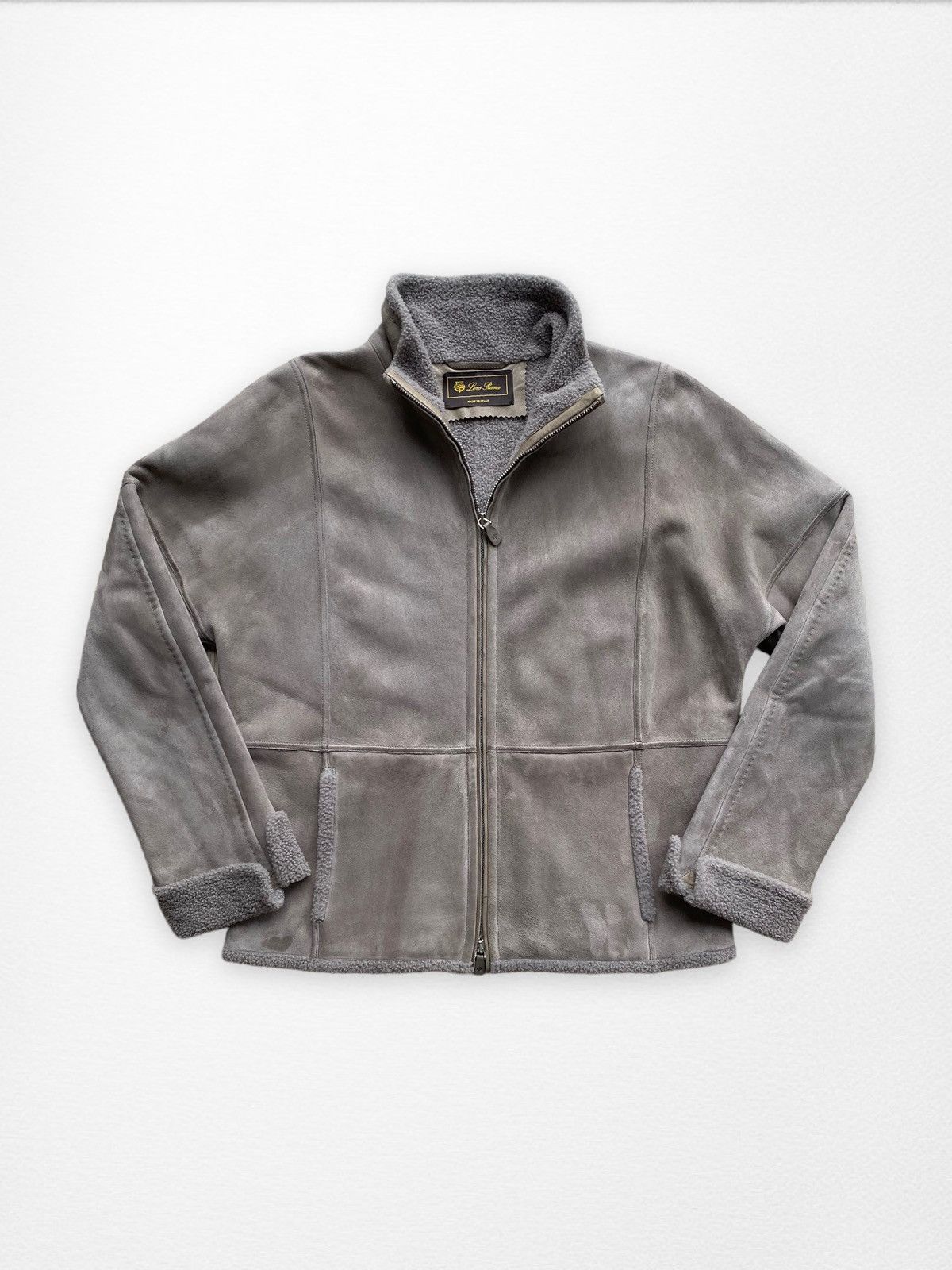 Loro Piana Loro Piana Shearling Suede Fur Coat Jacket | Grailed