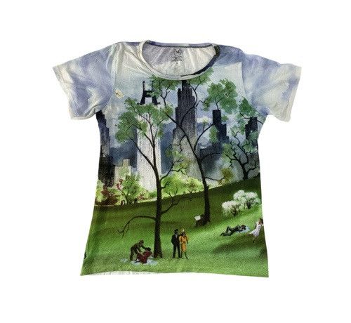image of Hype Metropolitan Museum Of Art Cityscape Tee, Women's (Size Medium)