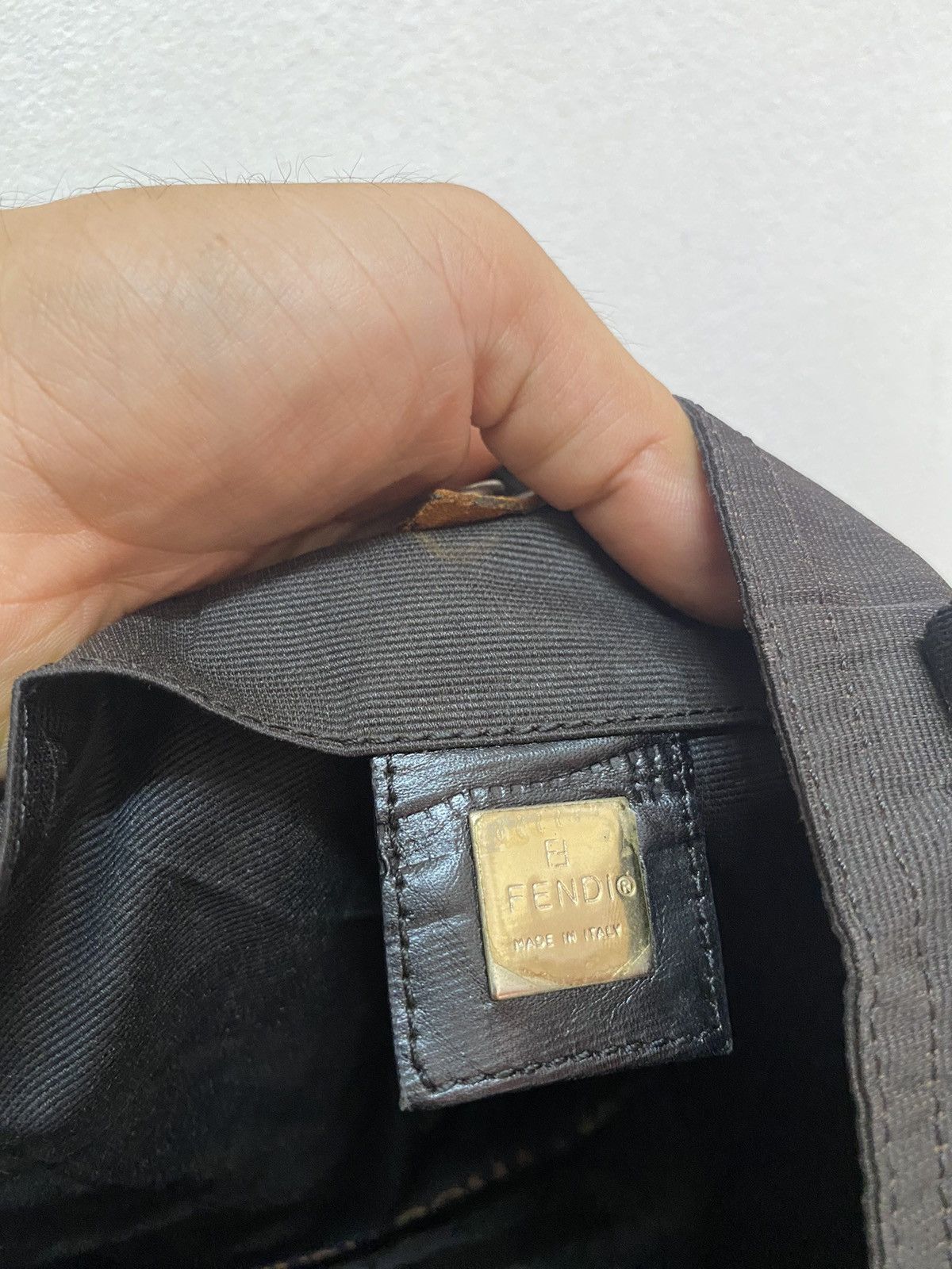 Fendi × Vintage Vintage Fendi Roma Tote Bag Size ONE SIZE - 9 Thumbnail