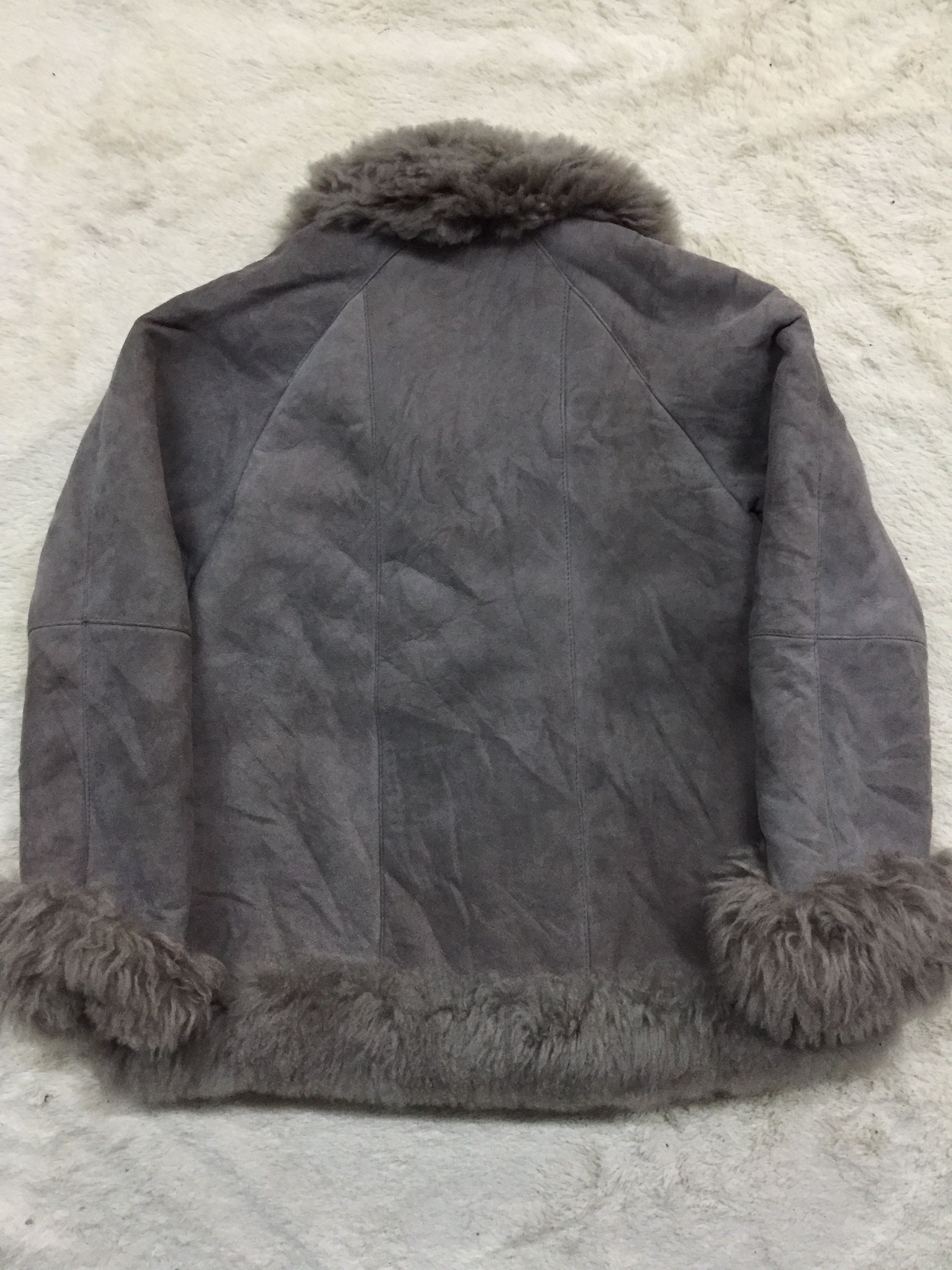 Vintage Vintage Faux Fur Coat Leather Suede Jacket Size US M / EU 48-50 / 2 - 3 Thumbnail