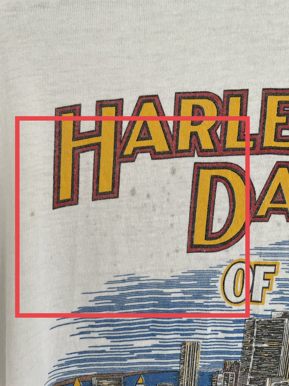 Harley Davidson × Vintage × Warner Bros Vintage Harley davidson X Marner Bros Tazmania Z6 Size US L / EU 52-54 / 3 - 9 Thumbnail