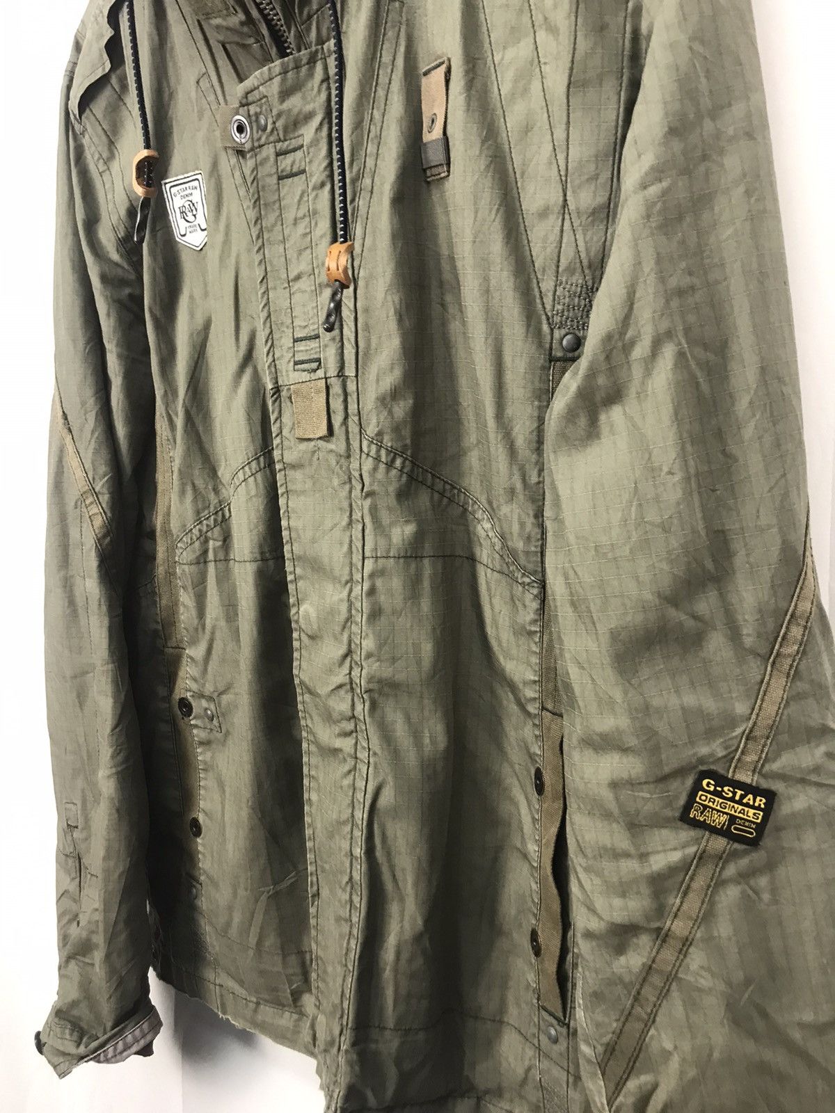 G-Star G star raw distressed jacket hoodie Size US M / EU 48-50 / 2 - 7 Thumbnail
