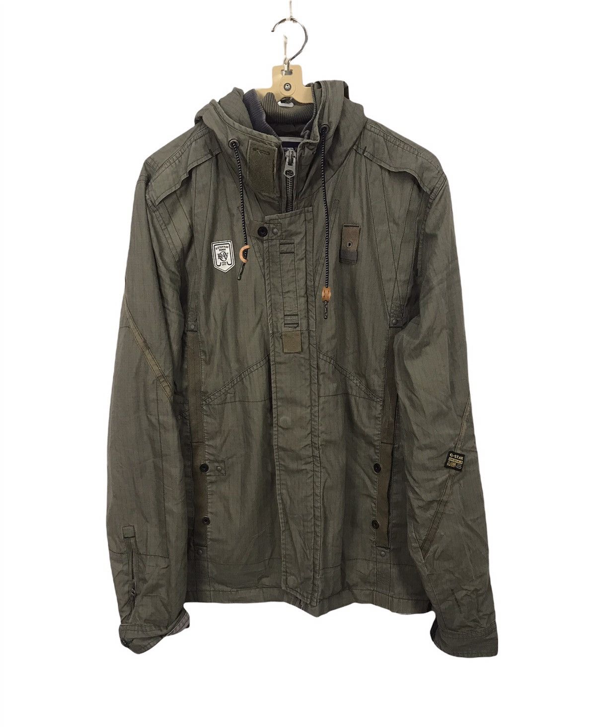 G-Star G star raw distressed jacket hoodie Size US M / EU 48-50 / 2 - 1 Thumbnail
