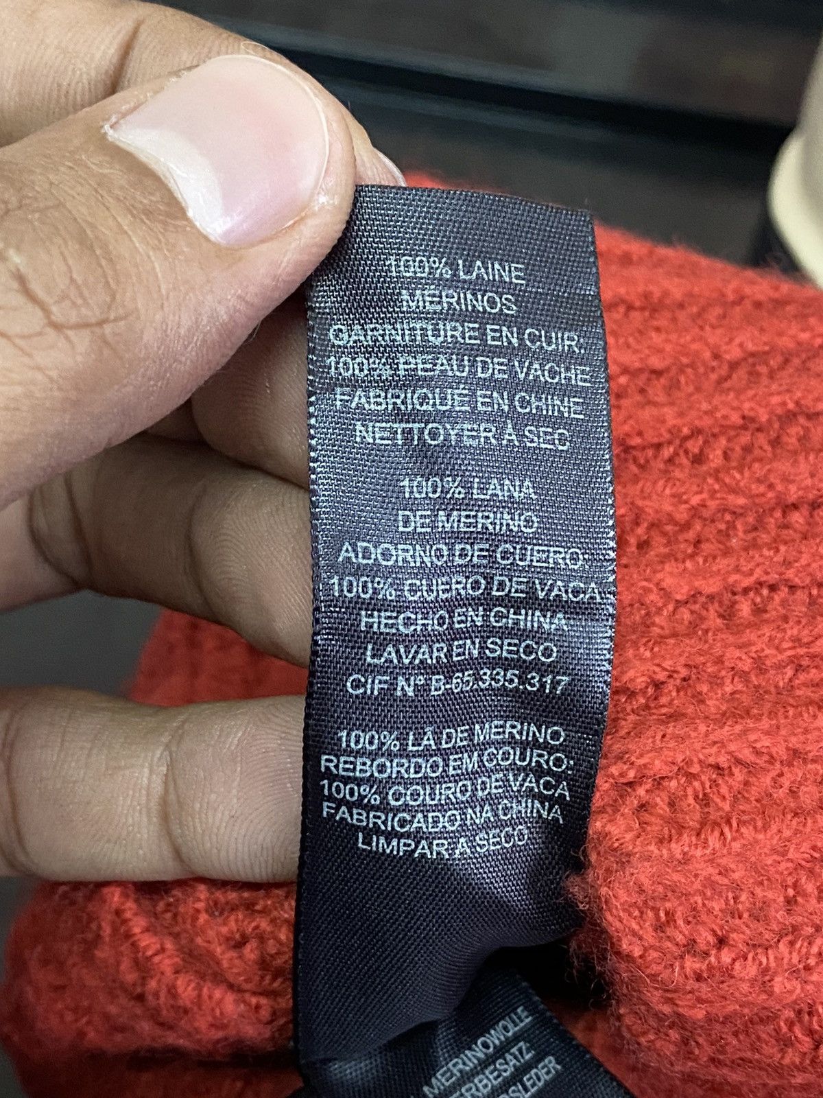 Coach Merino Wool🔥Cow leather trim Coach Size ONE SIZE - 10 Thumbnail