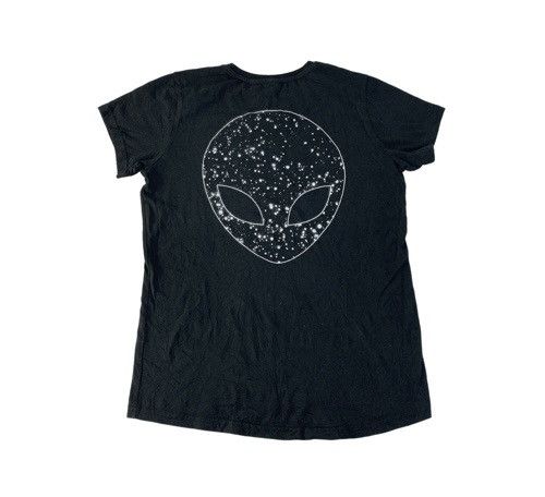 image of 90's American Movie Agent Ufo Men In Black Big Logo Tee (Size Small)