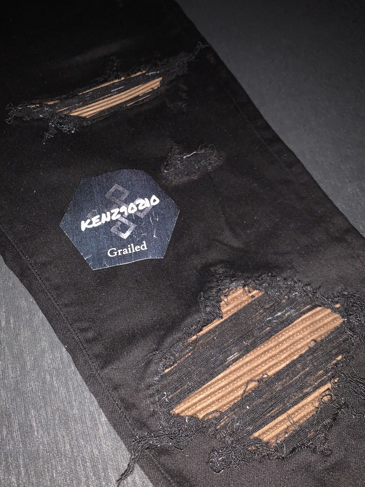 Amiri Amiri Ultra Suede MX1 Denim Jeans Size US 38 / EU 54 - 3 Thumbnail