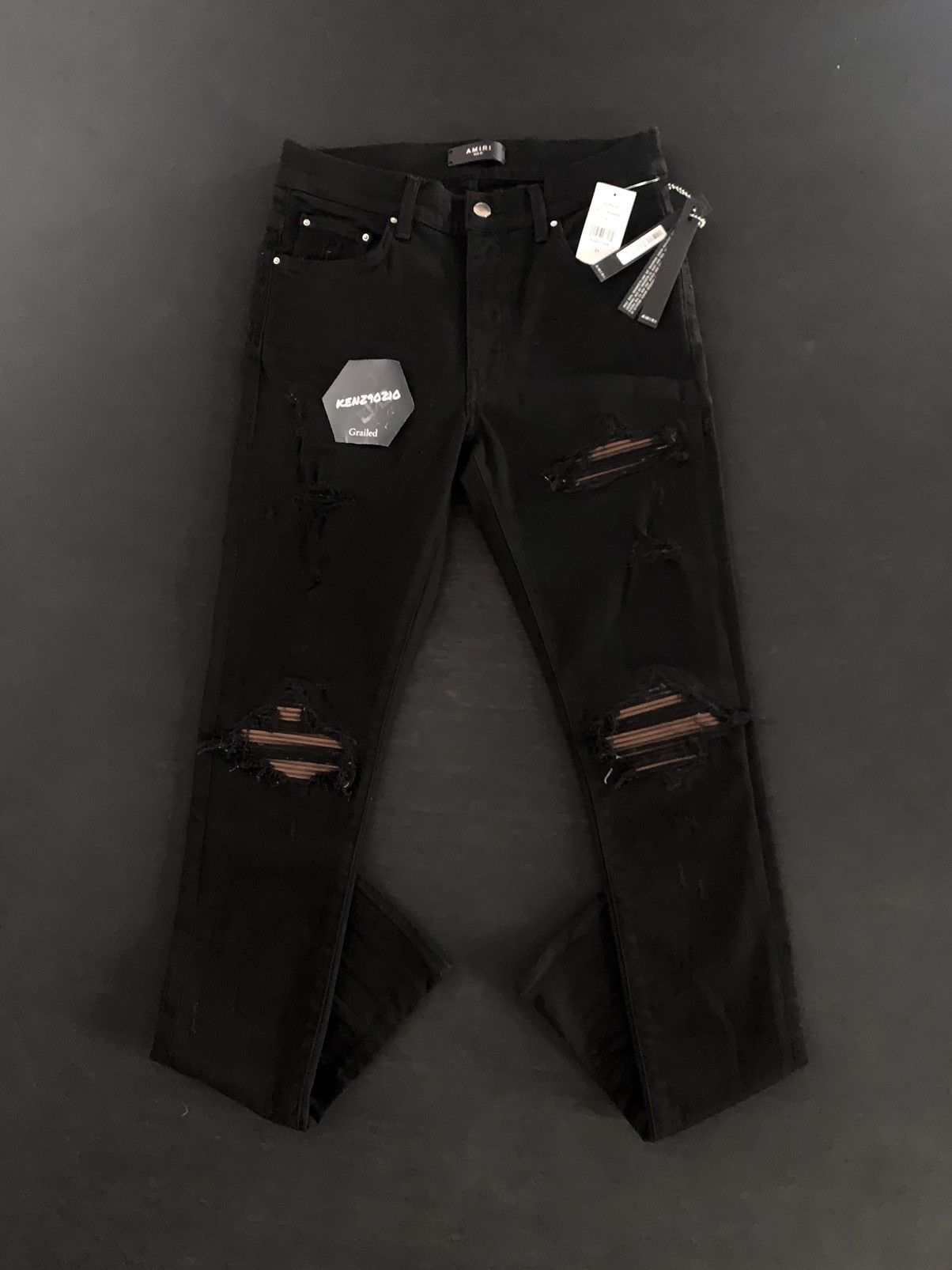 Amiri Ultra Suede MX1 Denim Jeans