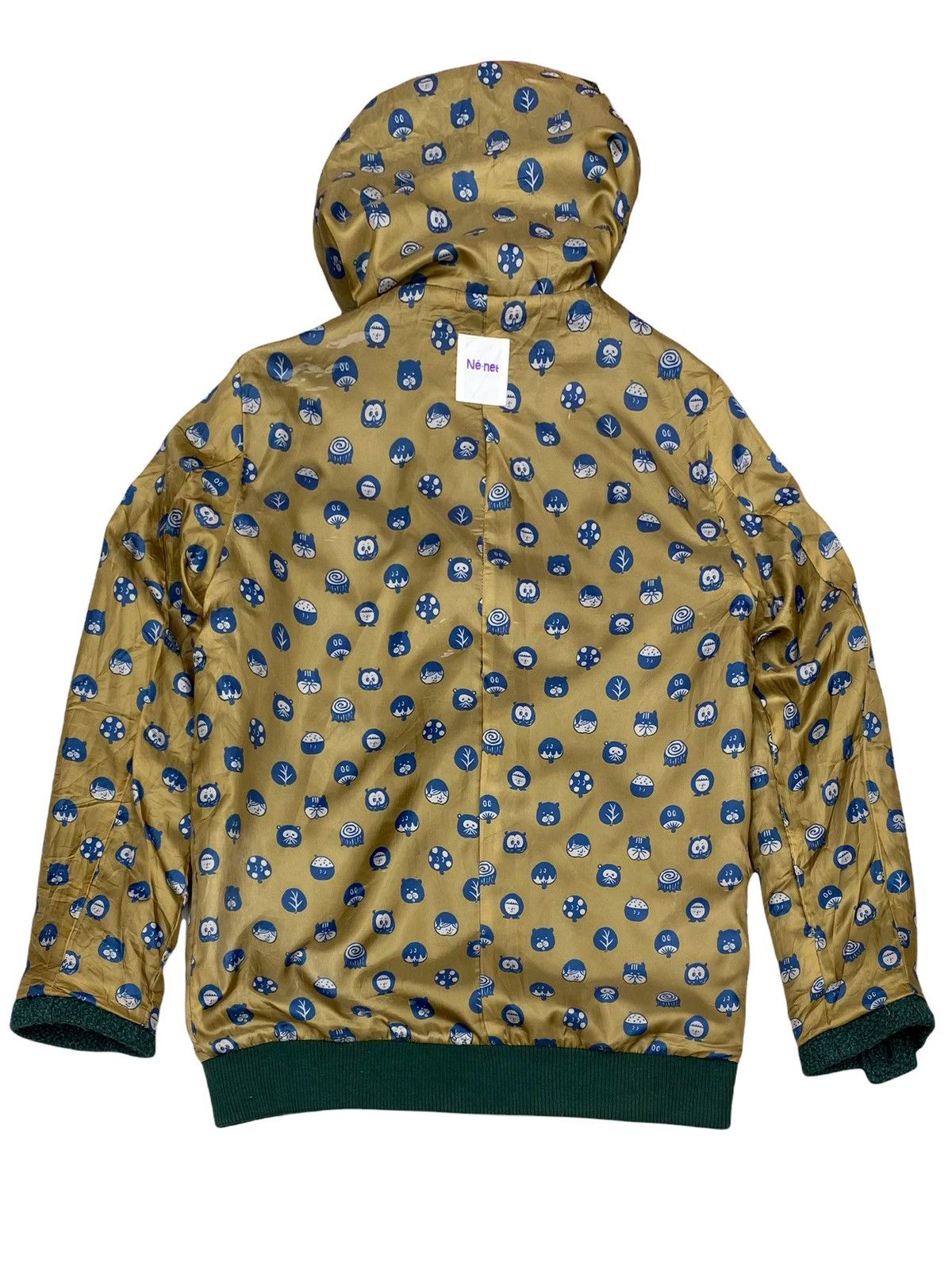 Issey Miyake × Ne-Net VTG NE-NET WOOL BLEND DOUBLE LINNING MONOGRAM DUFFLE JACKET Size M / US 6-8 / IT 42-44 - 4 Thumbnail