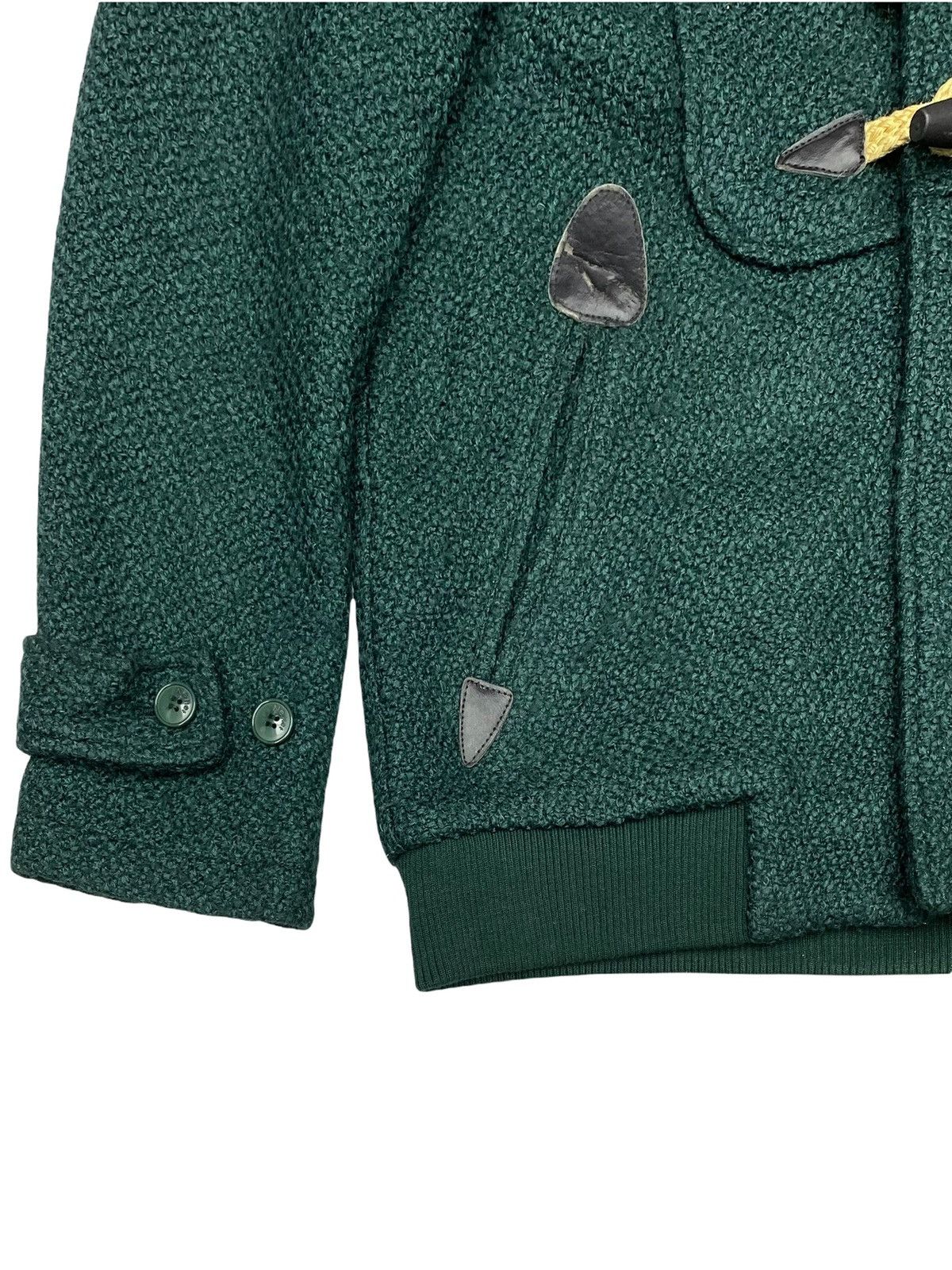 Issey Miyake × Ne-Net VTG NE-NET WOOL BLEND DOUBLE LINNING MONOGRAM DUFFLE JACKET Size M / US 6-8 / IT 42-44 - 10 Thumbnail