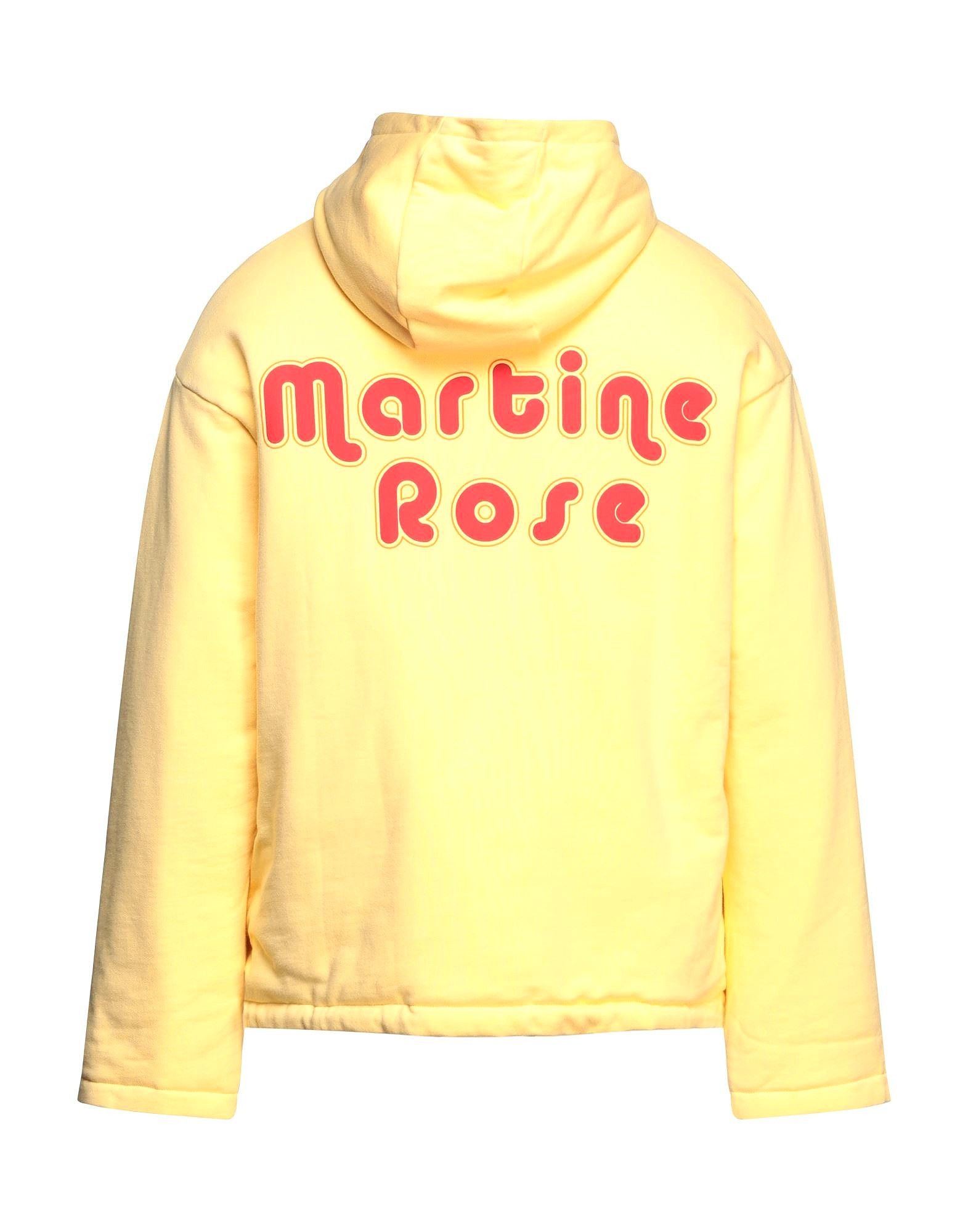 Martine Rose Hooded Sweatshirts in Light Yellow Size US M / EU 48-50 / 2 - 2 Thumbnail
