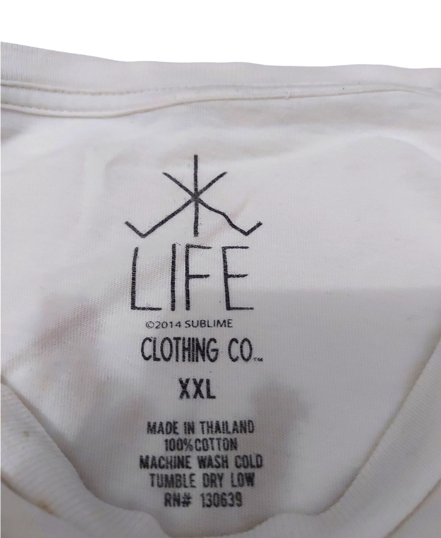 Band Tees × Sublime RARE! LIFE x SUBLIME ©️ 2014 "40 OZ TO FREEDOM" Size US XXL / EU 58 / 5 - 8 Thumbnail