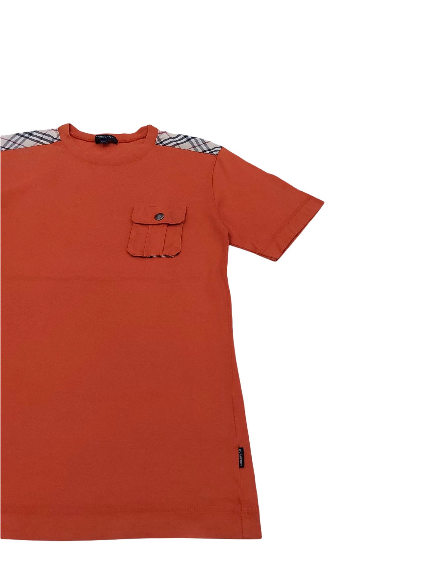 Burberry × Burberry Prorsum × Designer RARE! VTG BURBERRY LONDON NOVACHECK POCKET TEE Size US XS / EU 42 / 0 - 3 Thumbnail