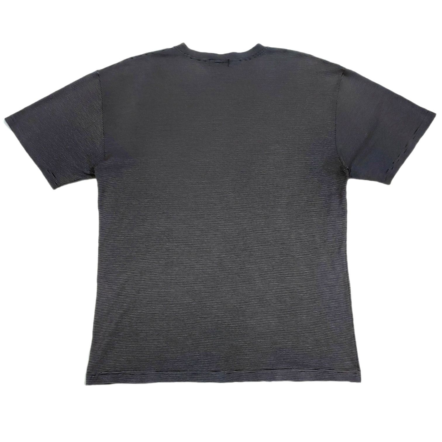 Designer × Yves Saint Laurent RARE! VTG YSL POUR HOMME V-NECK JACQUARD HICKORY STRIPED Size US L / EU 52-54 / 3 - 2 Thumbnail