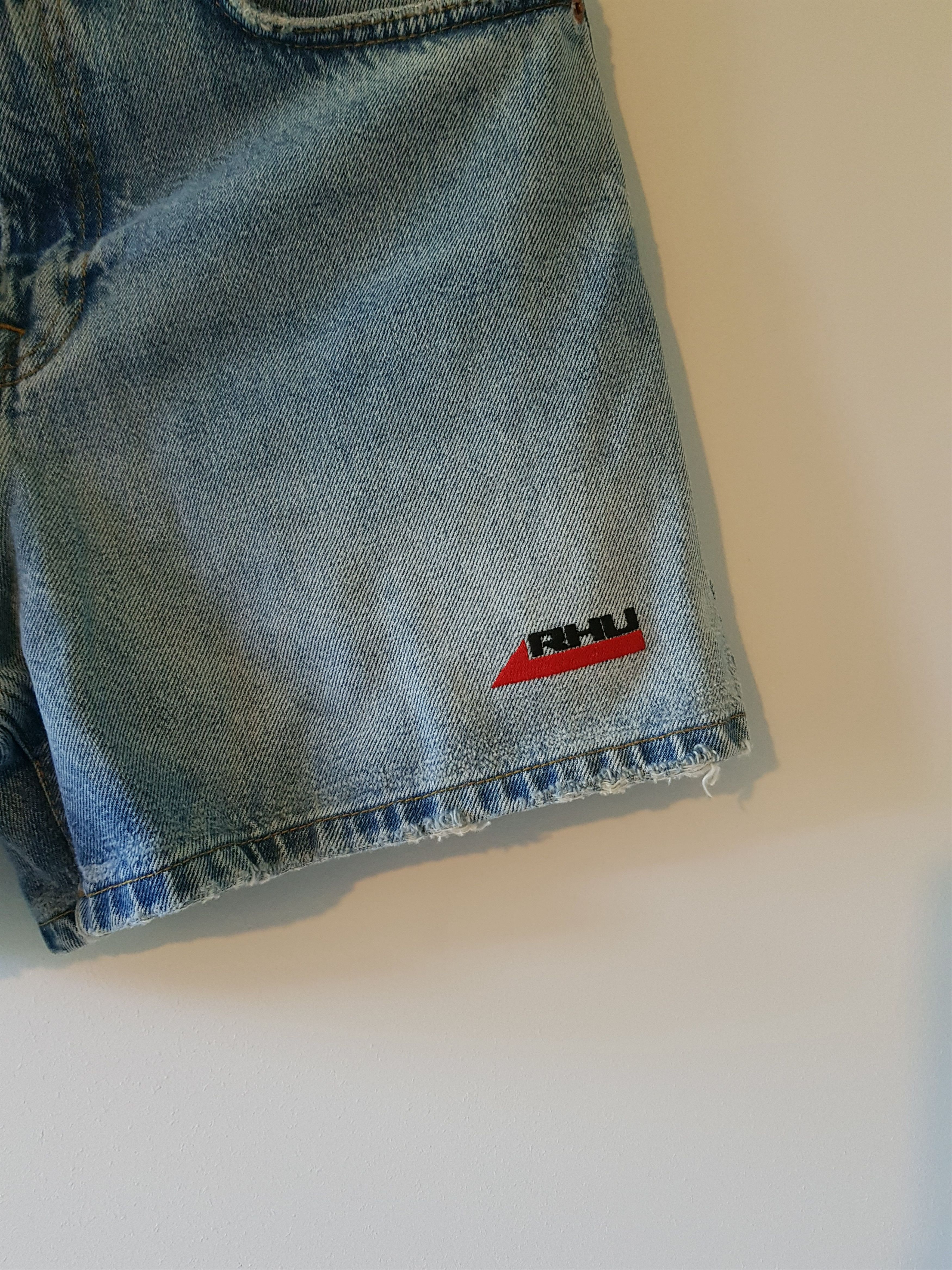 Rhude × Zara Denim Shorts Rhude x Zara Rhuigi Size US 31 - 3 Thumbnail