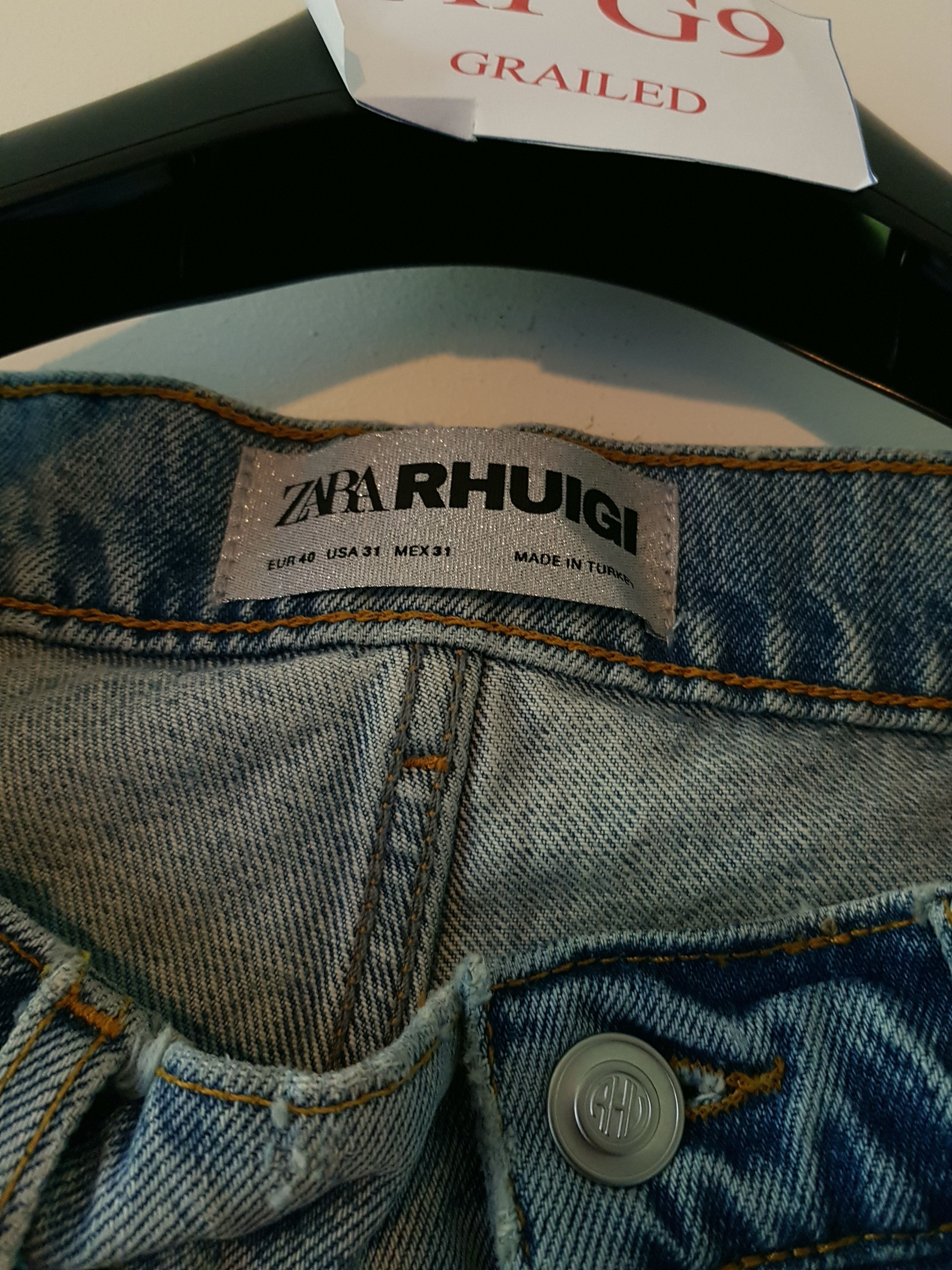 Rhude × Zara Denim Shorts Rhude x Zara Rhuigi Size US 31 - 6 Thumbnail