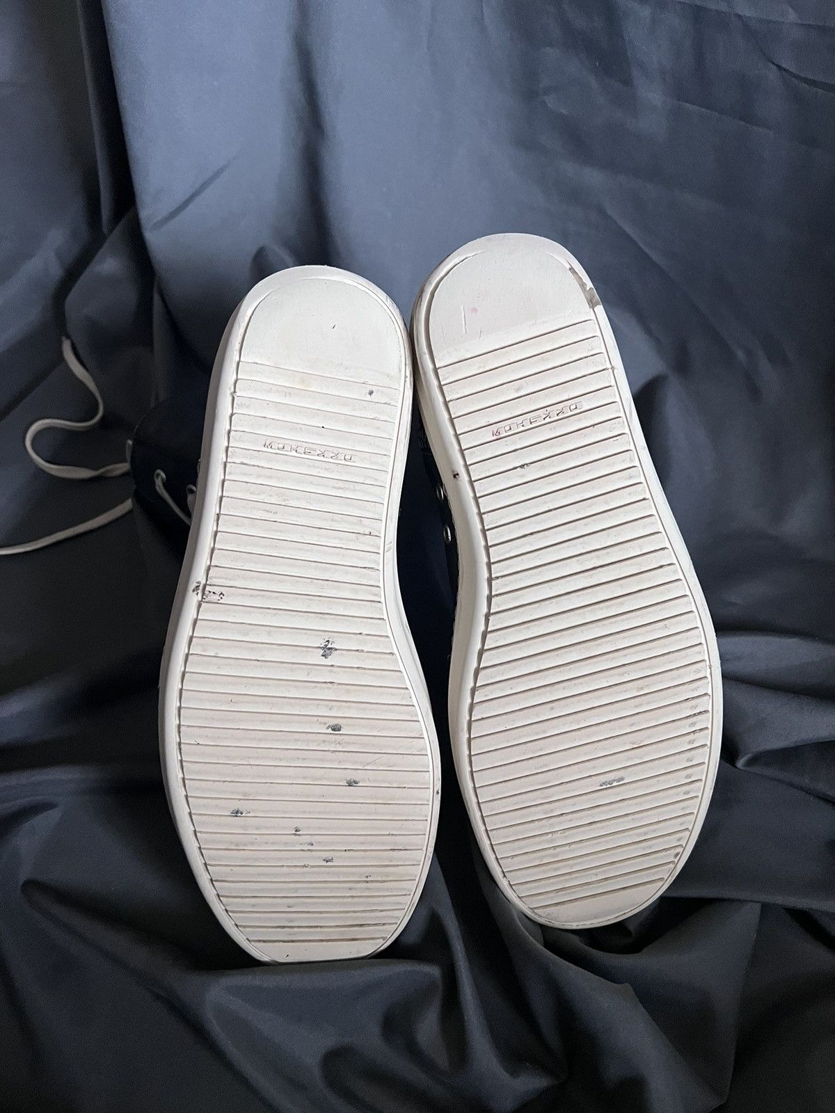 Rick owens performa rubber tapes geobasket in black size41