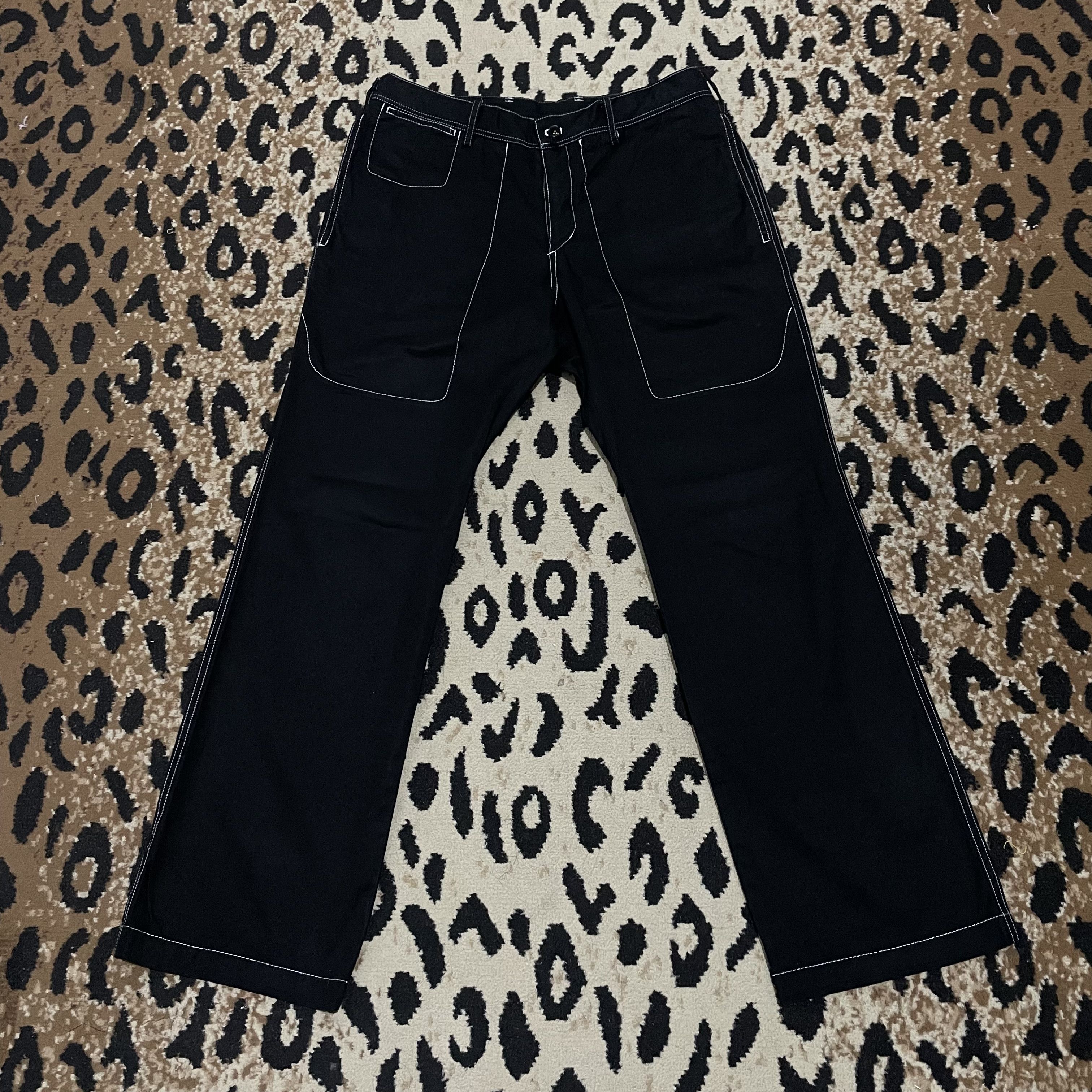 S’YTE（サイト） Hakama Balloon Pants WEPON CLOTH HAKAMA BALLOON PANTS – THE SHOP YOHJI YAMAMOTO
